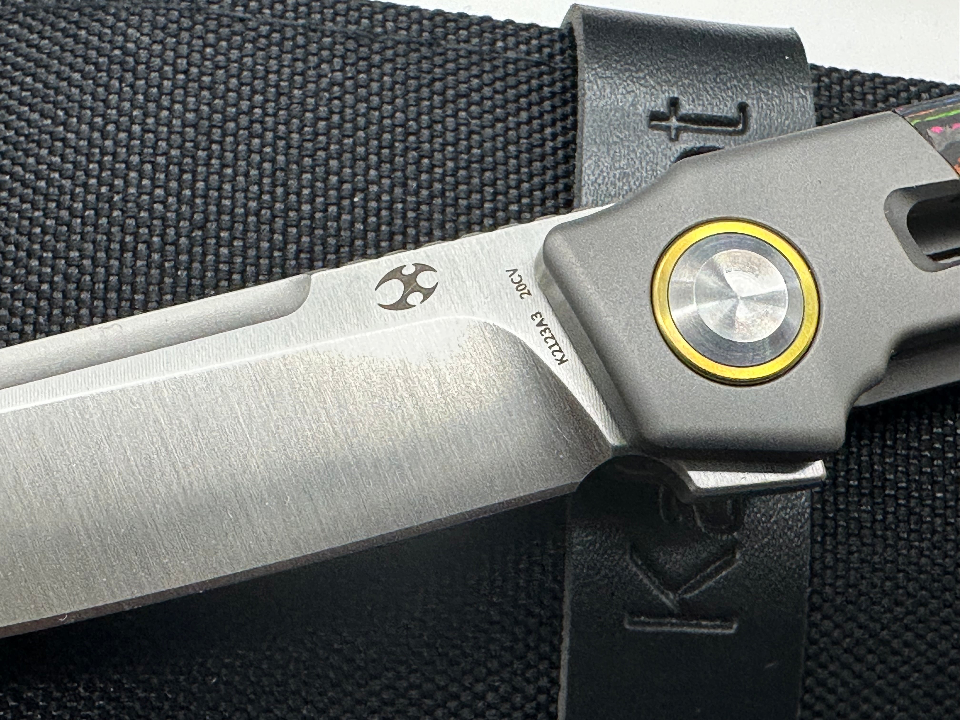 KANSEPT KITPU STONEWASH TITANIUM/80'S CAMOCARBON HANDLE 20CV