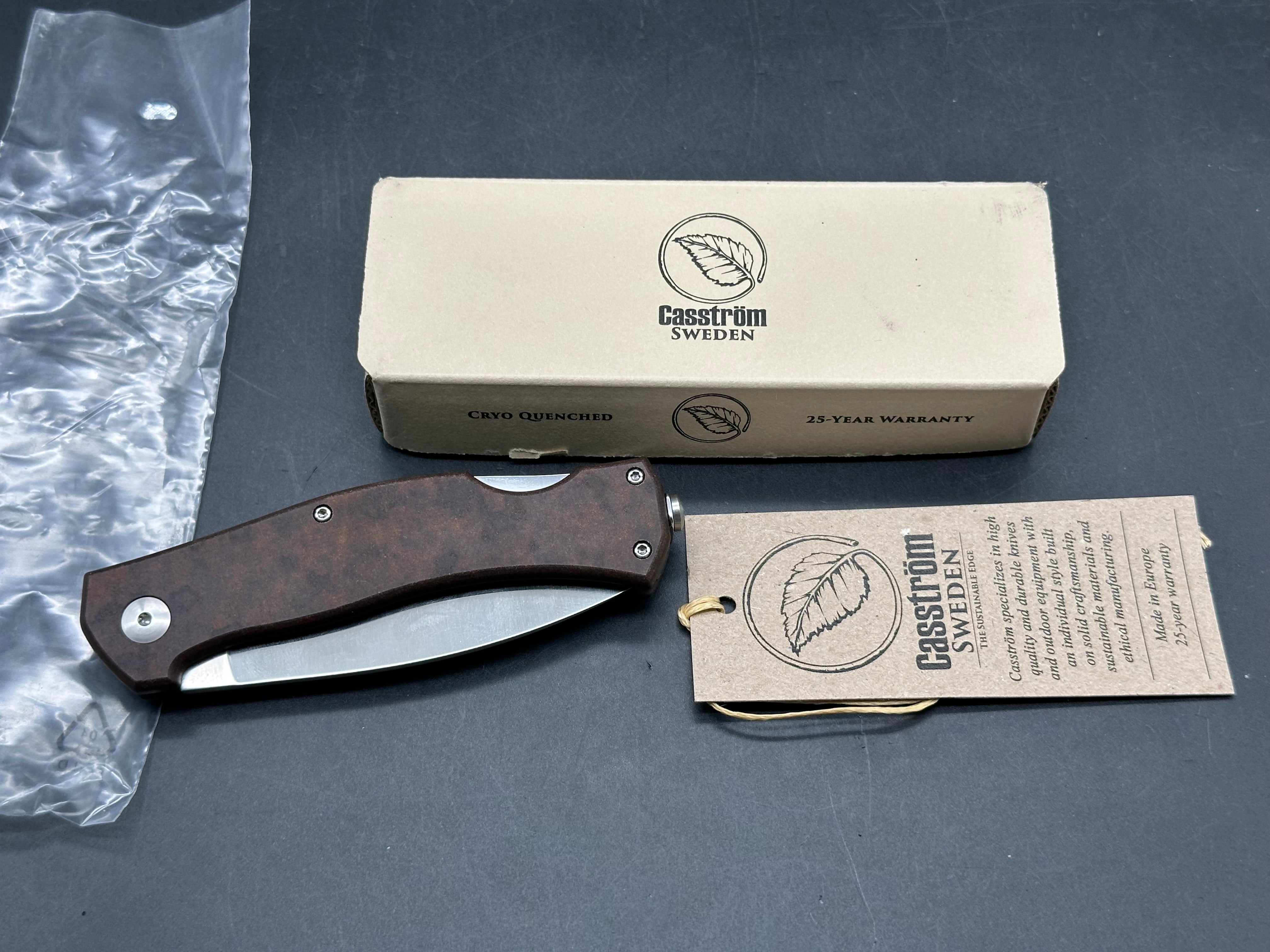 Casstrom (Sweden) Lars Falt every day carry version of Lars Falt back lock
