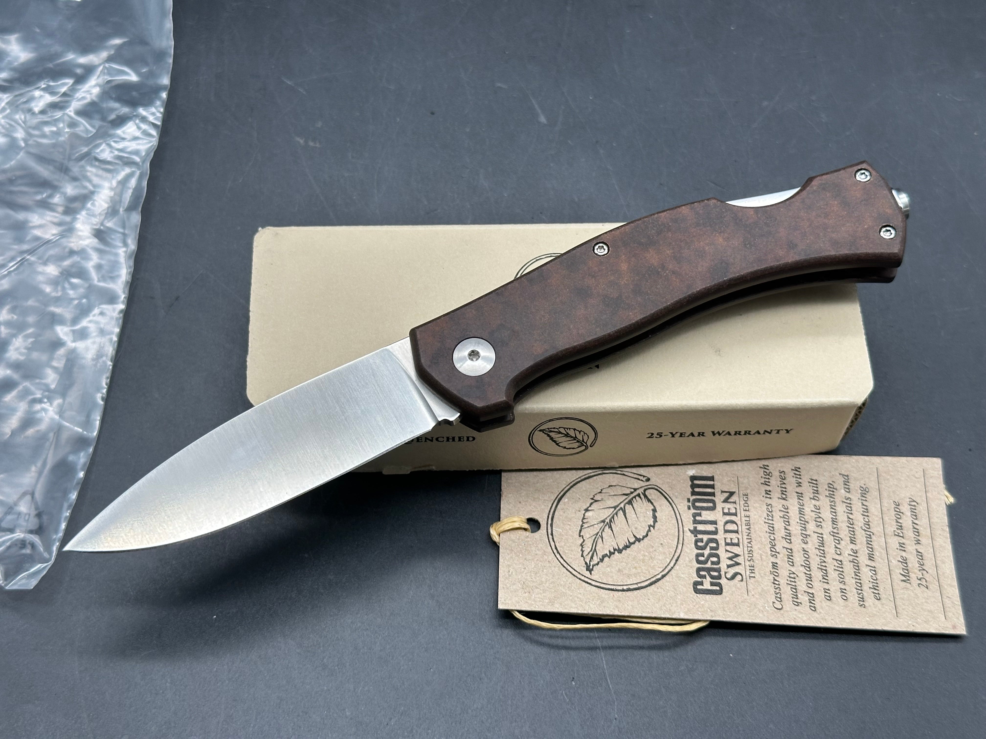Casstrom (Sweden) Lars Falt every day carry version of Lars Falt back lock