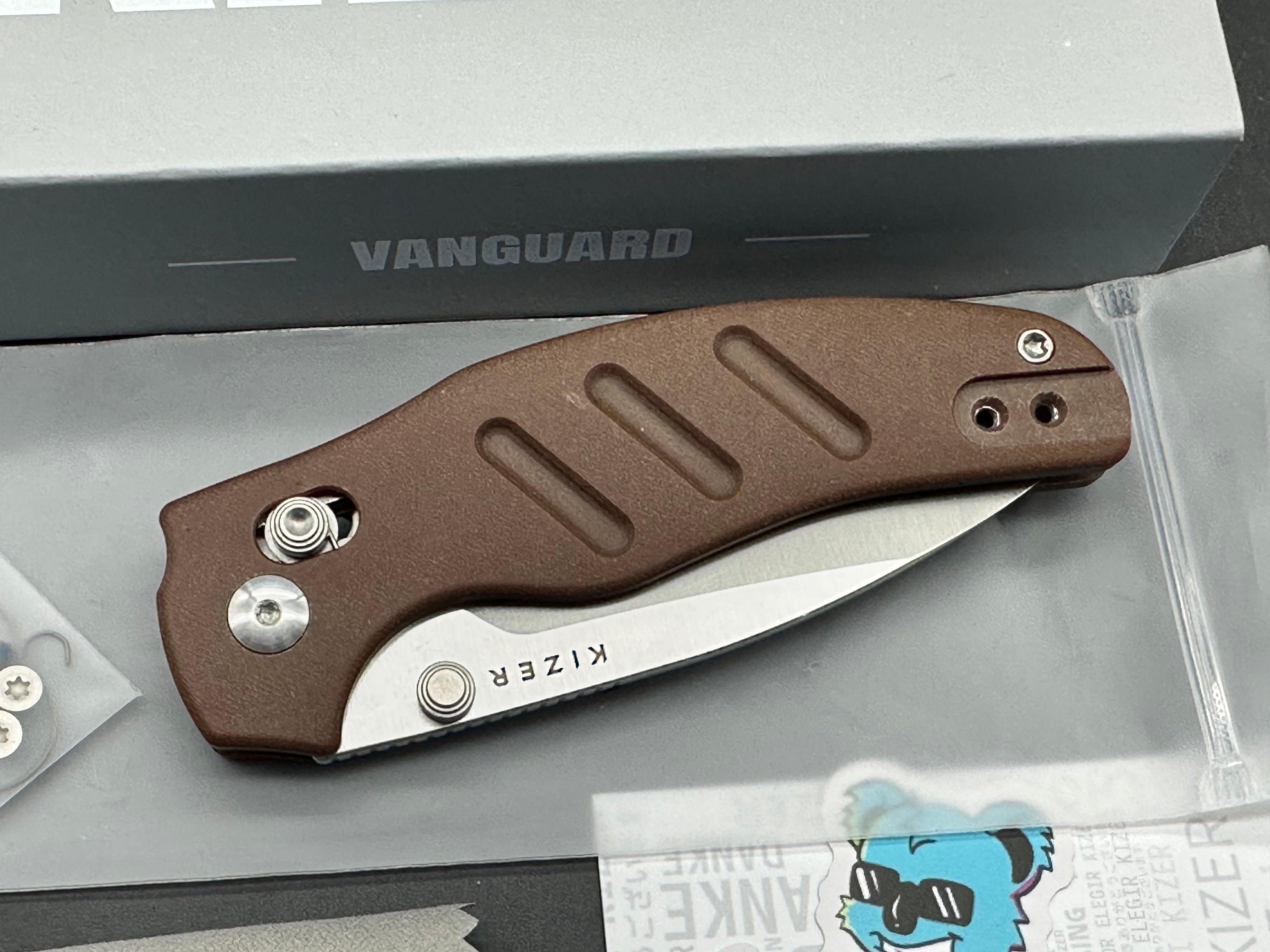 Kizer Sheepdog C01C 2.9 CD | Kizer Clutch Lock™ | Norplex UltreX™ Micarta | Nitro-V