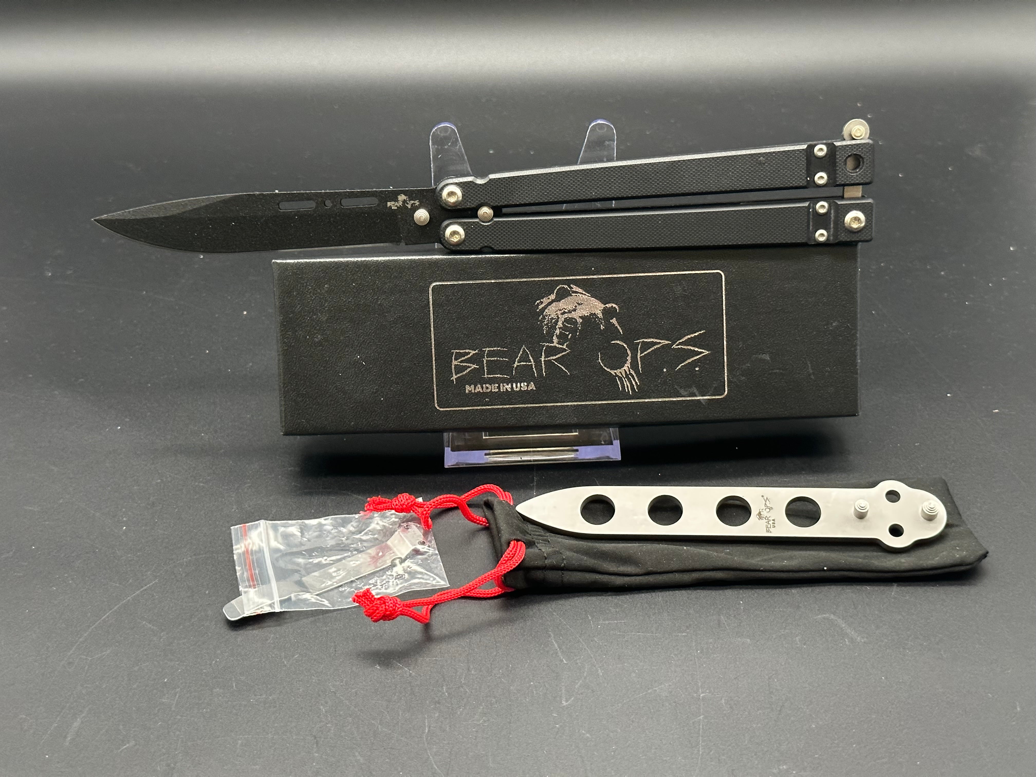 Bear OPS Bear-Song II Butterfly Knife+trainer