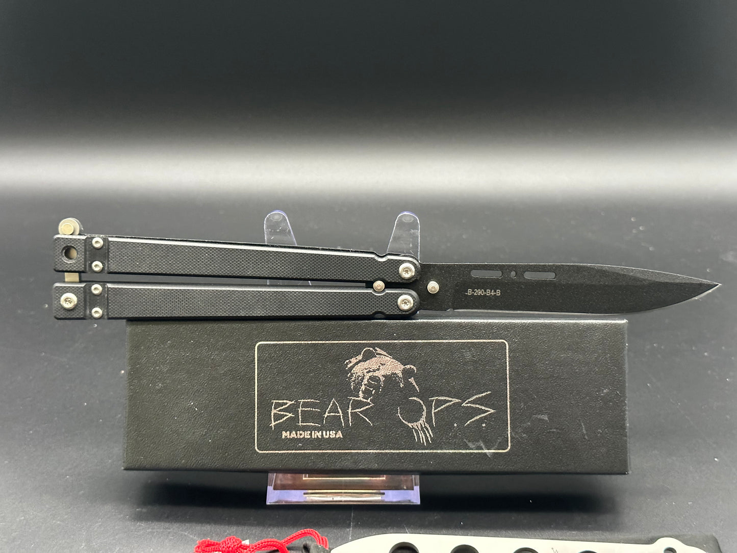 Bear OPS Bear-Song II Butterfly Knife+trainer