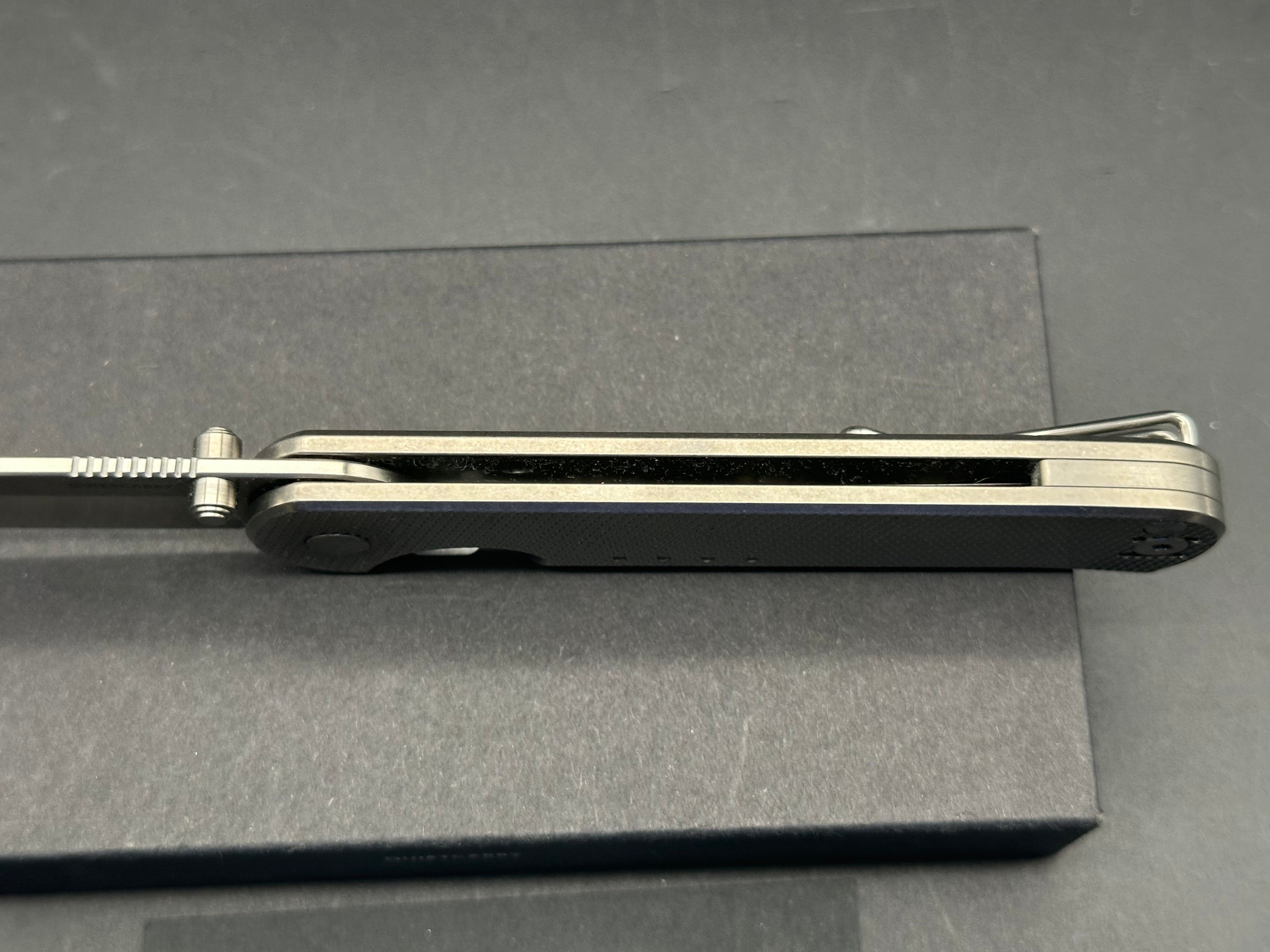 Quiet Carry Waypoint titanium handle w/Vanax blade