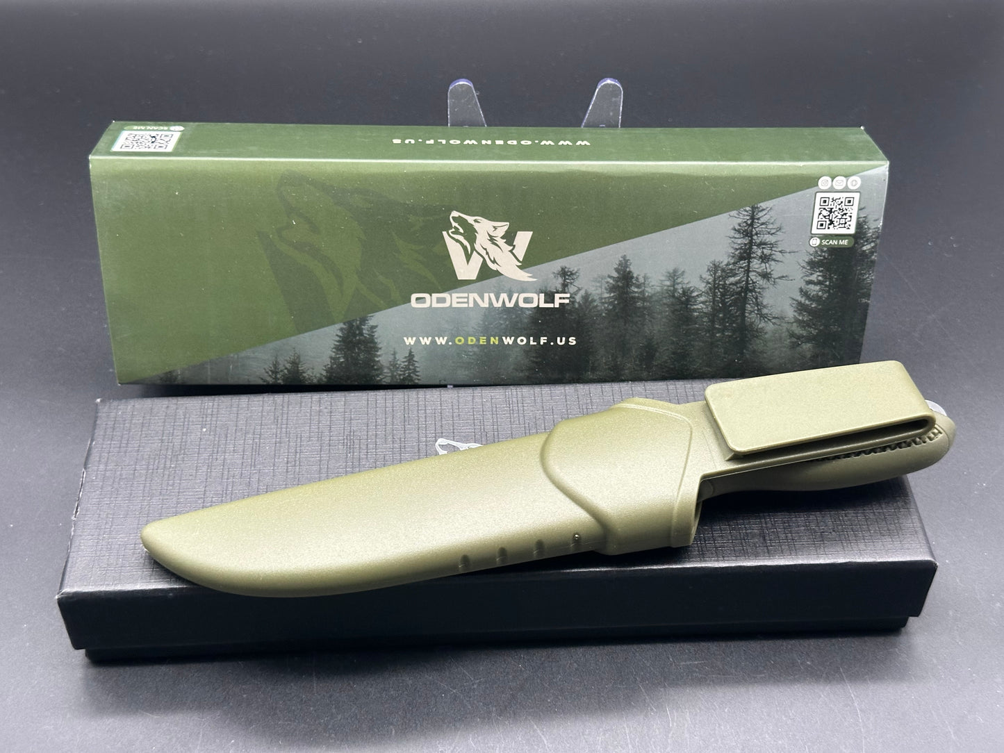 Odenwolf W1 fixed blade D2 blade