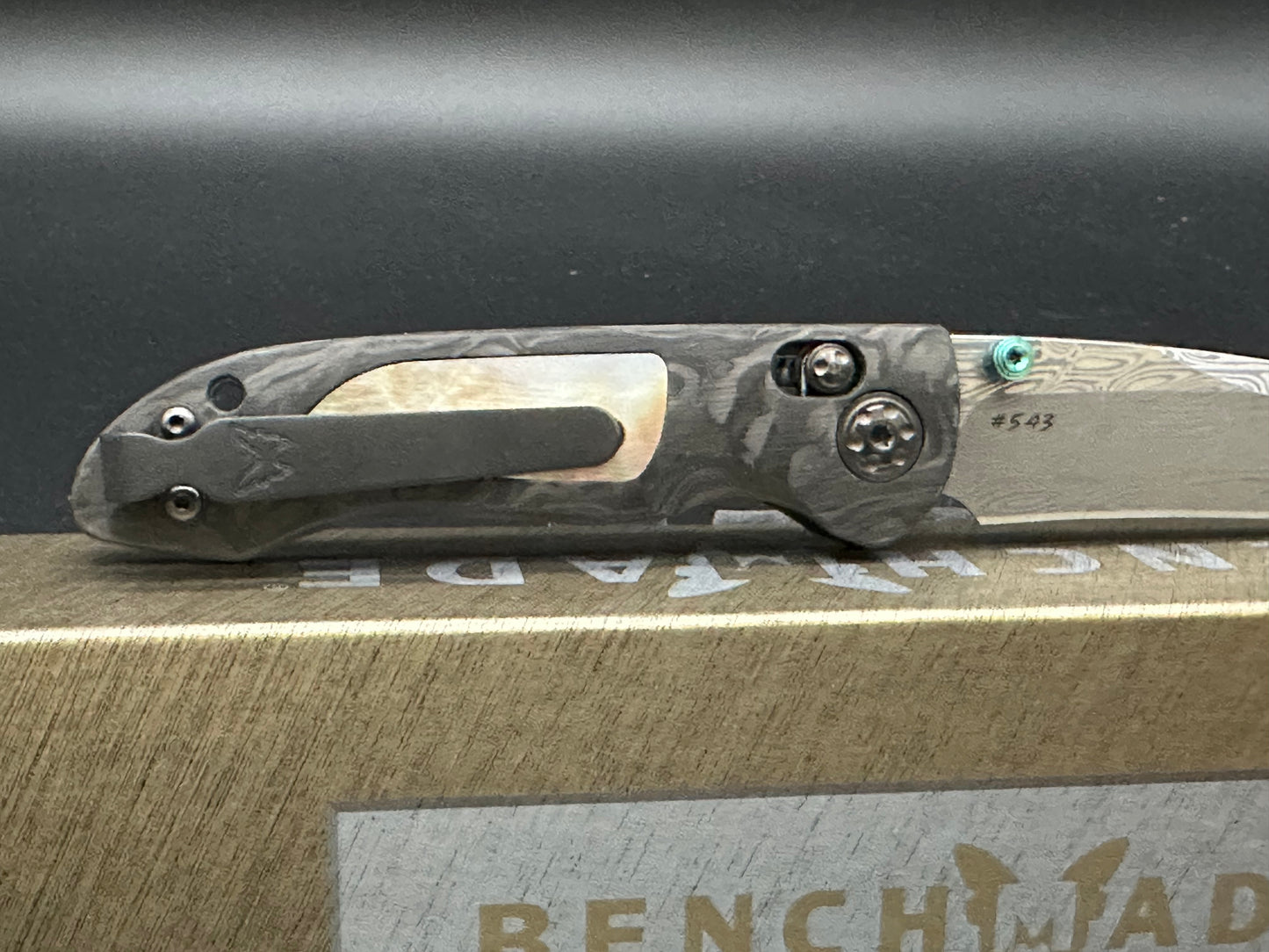 Benchmade Foray Gold Class