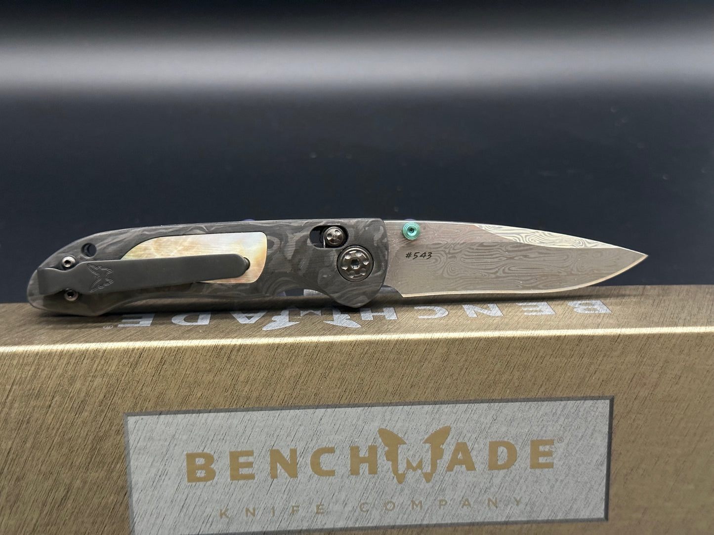 Benchmade Foray Gold Class