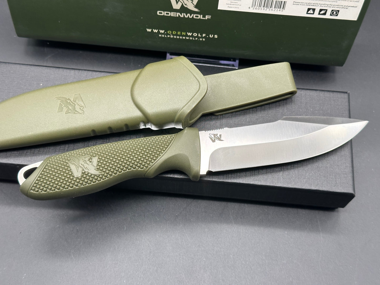 Odenwolf W1 fixed blade D2 blade