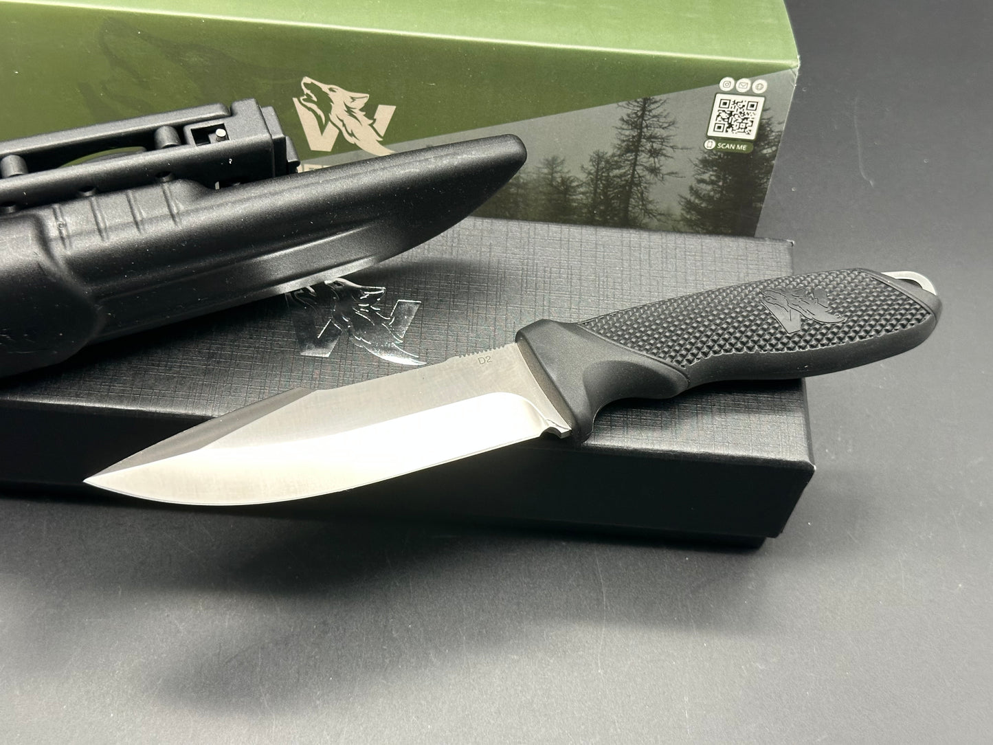 Odenwolf W2 fixed blade D2 blade