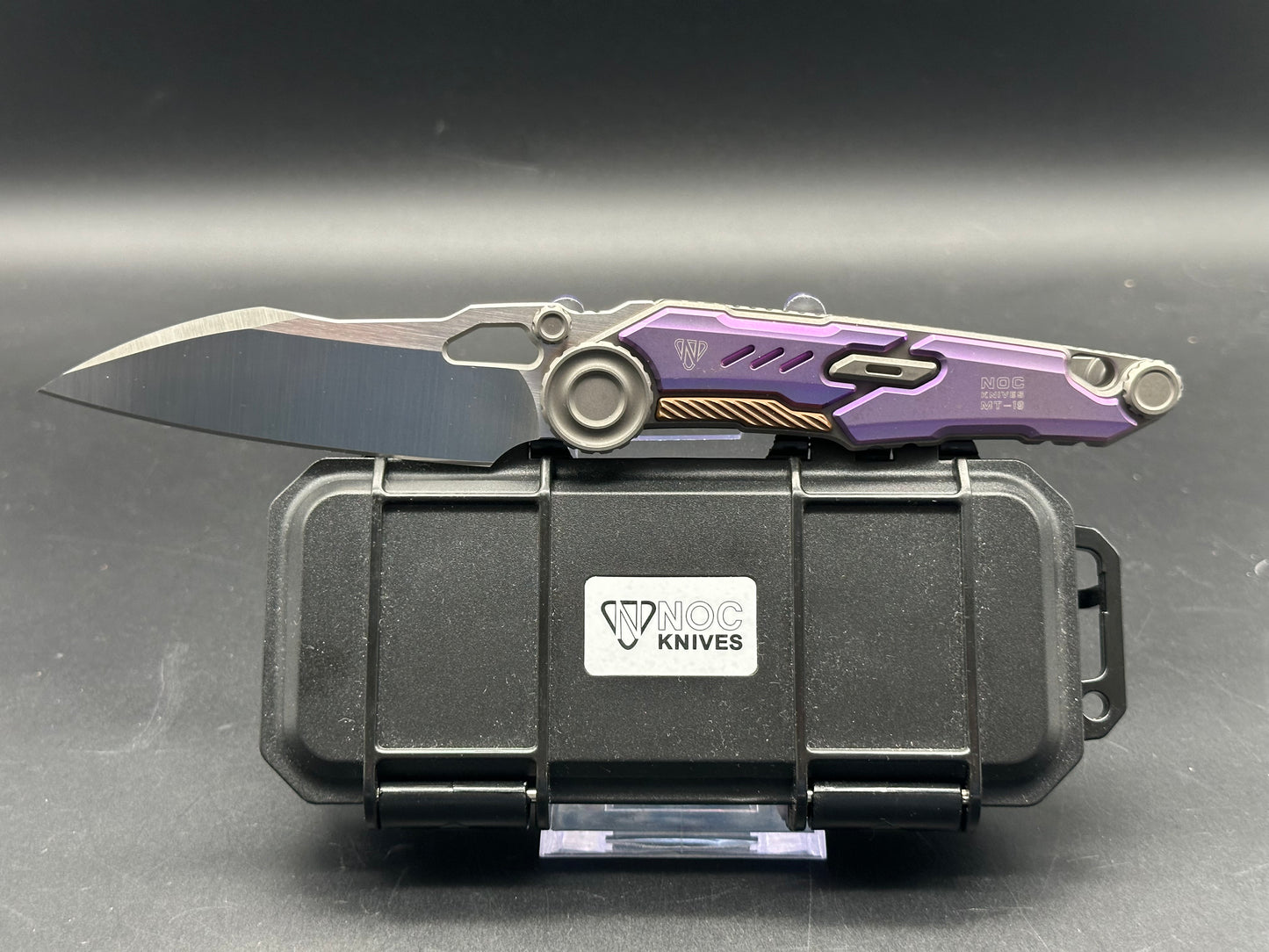 NOC MT-19 titanium handle w/M390 blade