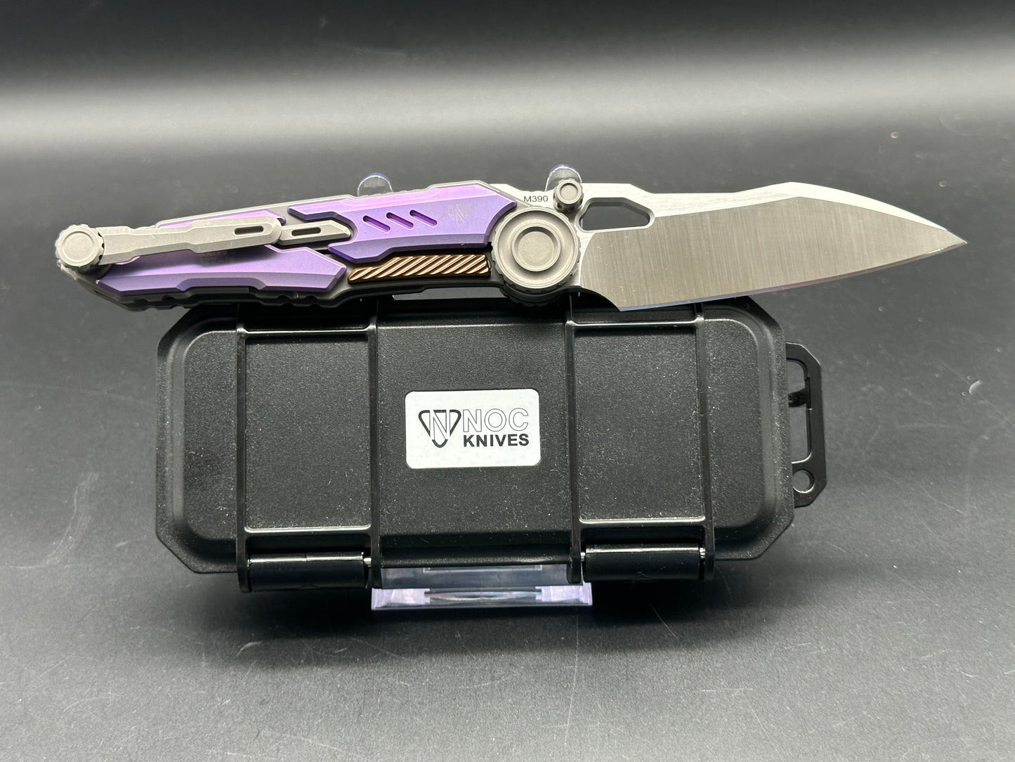 NOC MT-19 titanium handle w/M390 blade