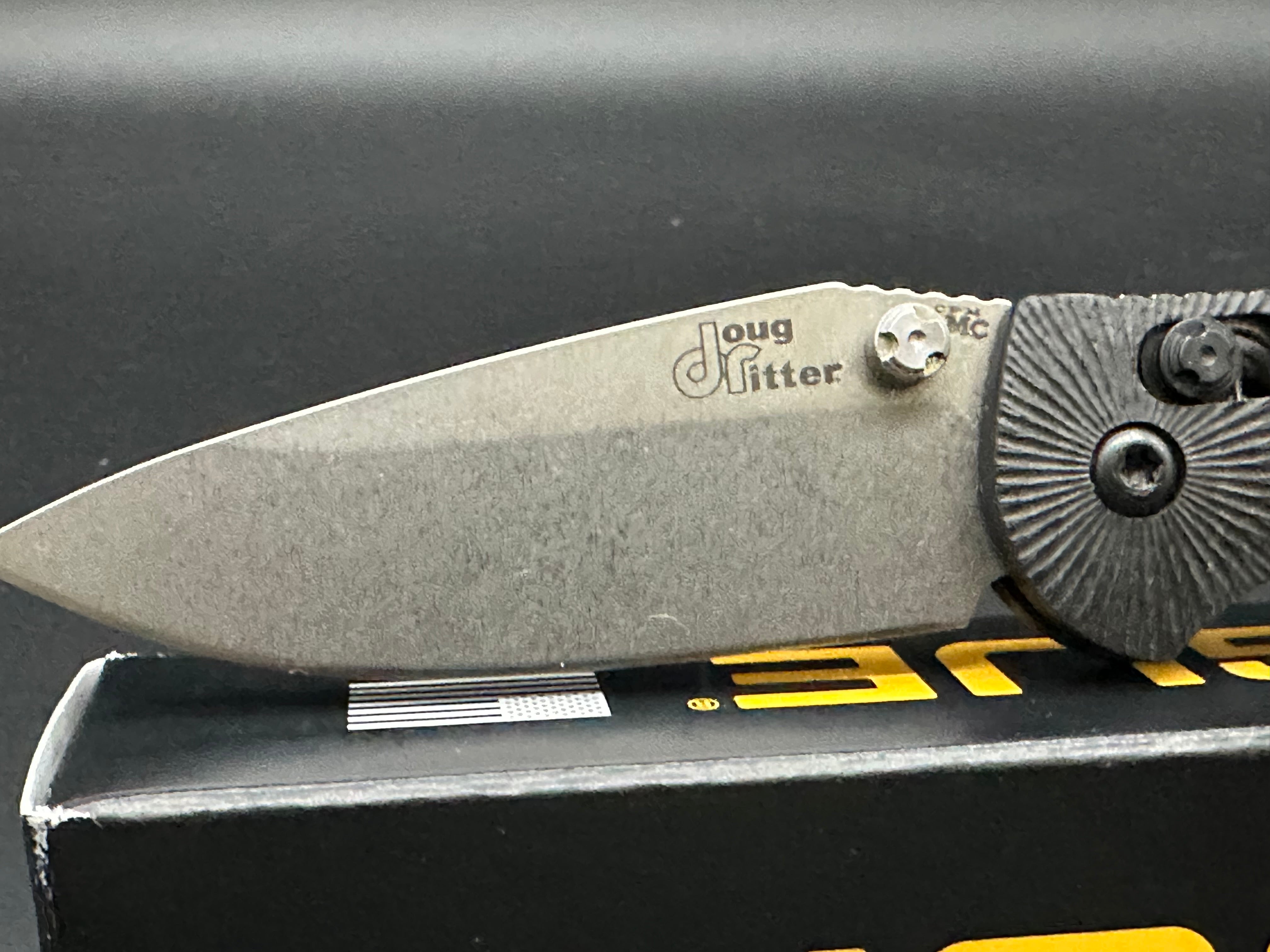 Doug Ritter mini RSK Carbon Fiber and Magnacut