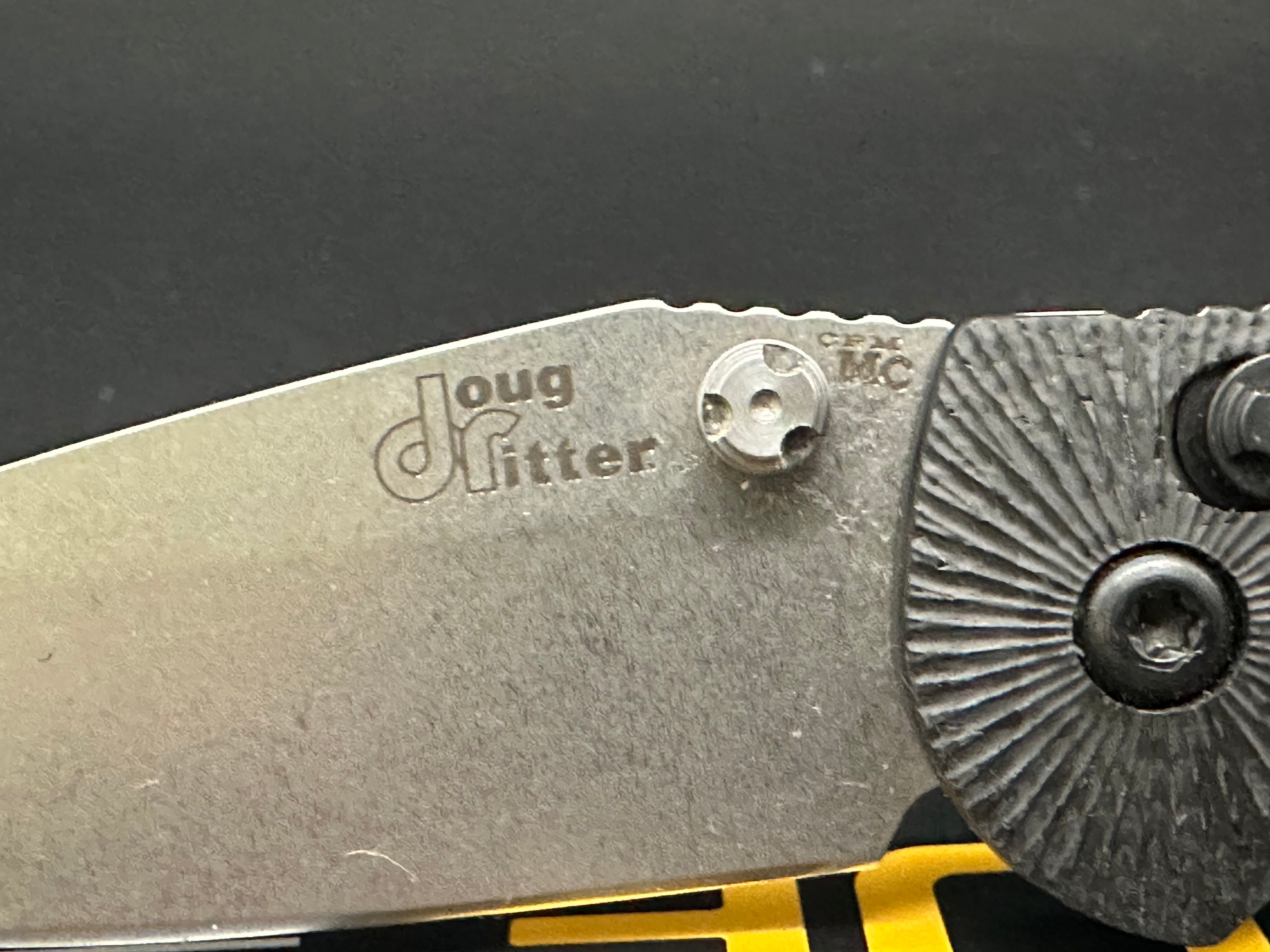 Doug Ritter mini RSK Carbon Fiber and Magnacut