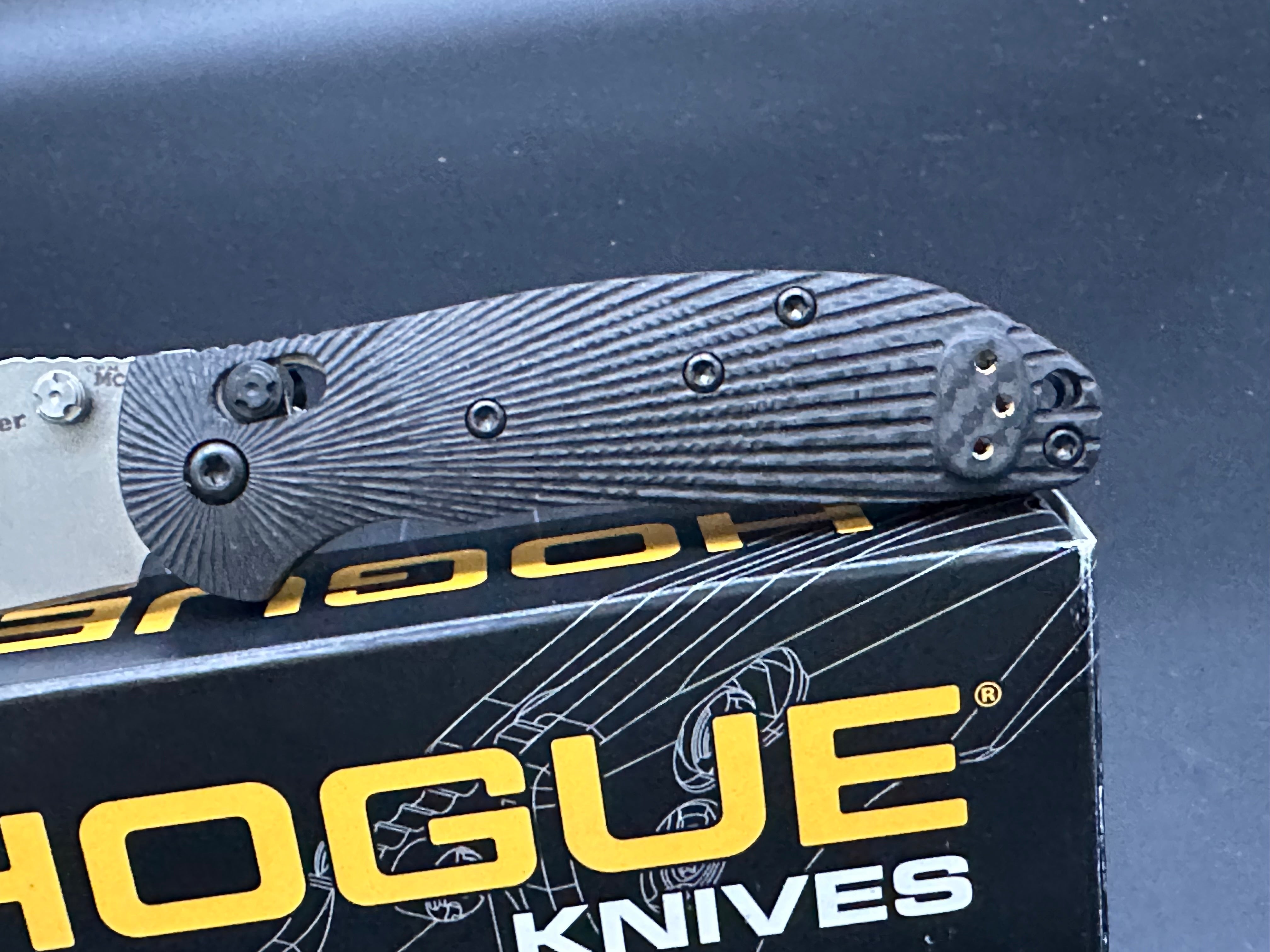 Doug Ritter mini RSK Carbon Fiber and Magnacut