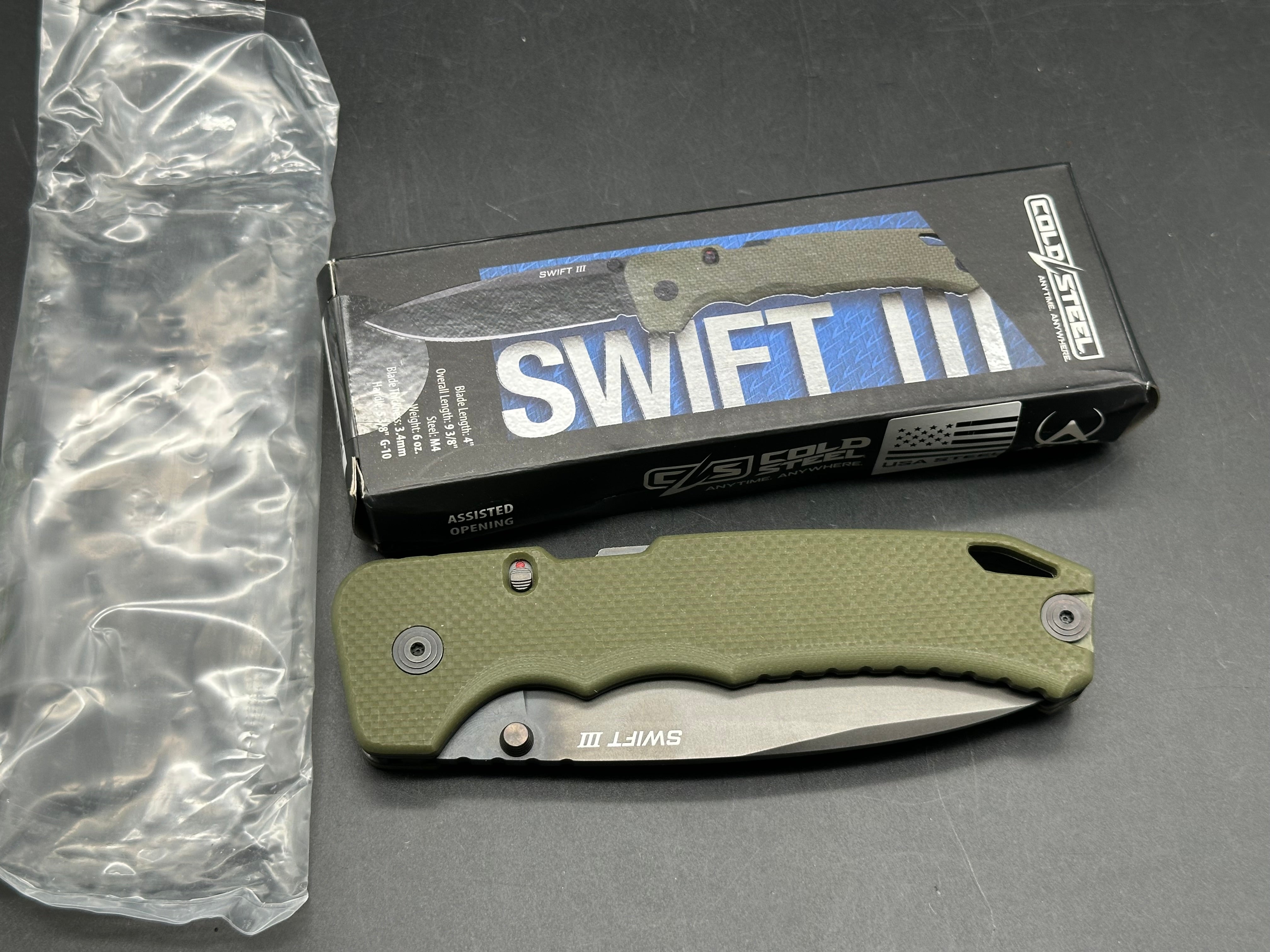 Cold Steel - Swift III M4 steel blade