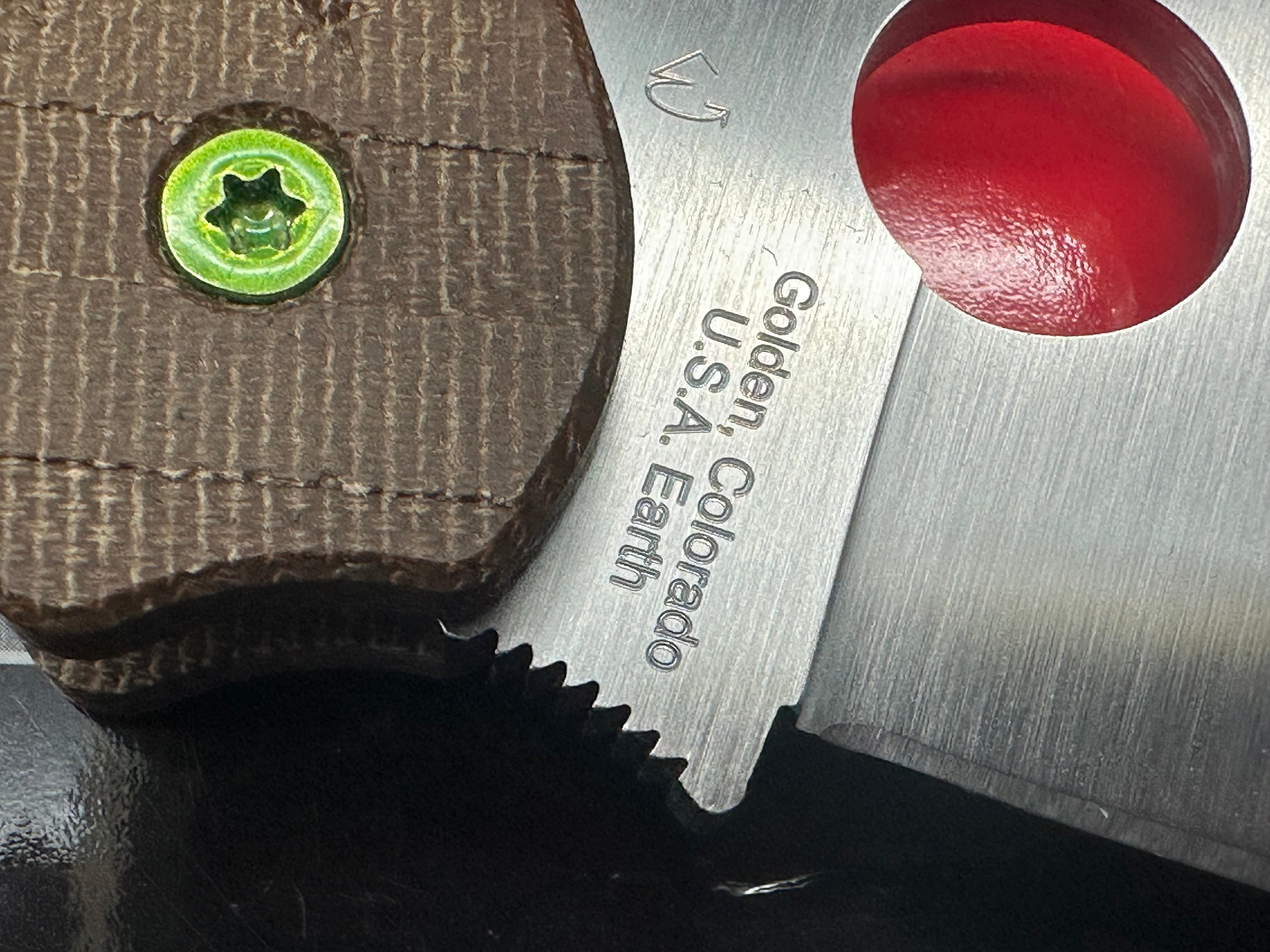 Spyderco Paramilitary 2 W/Micarta Scales S30V blade