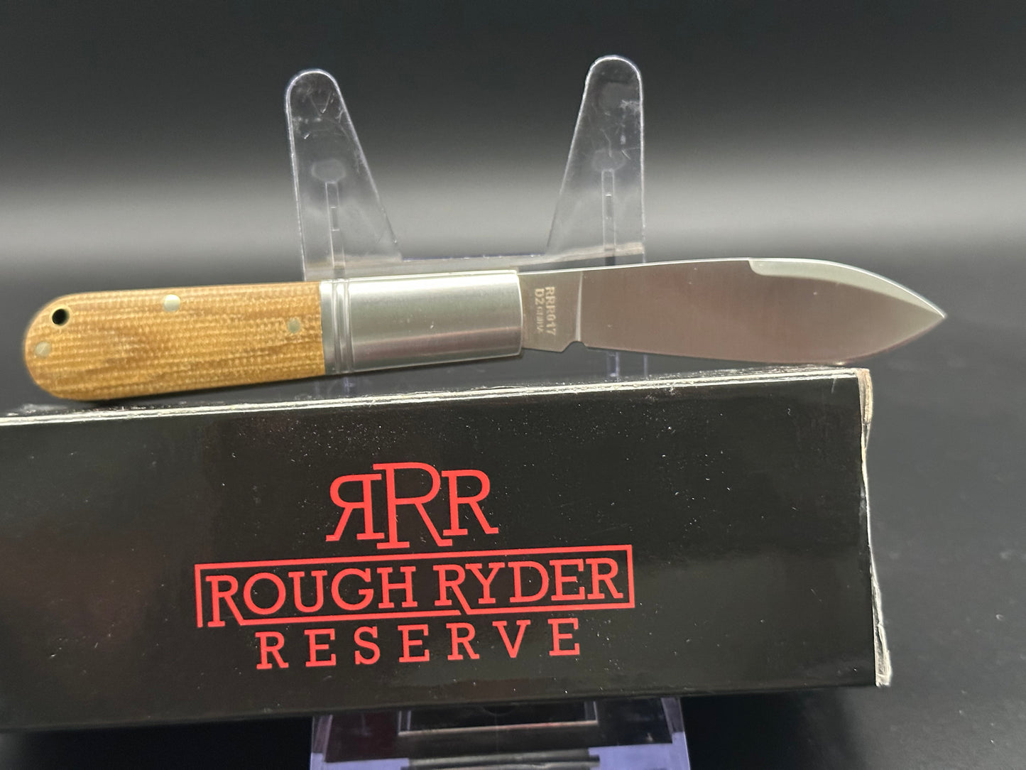 Rough Ryder Reserve RRR017 Barlow D2 blade