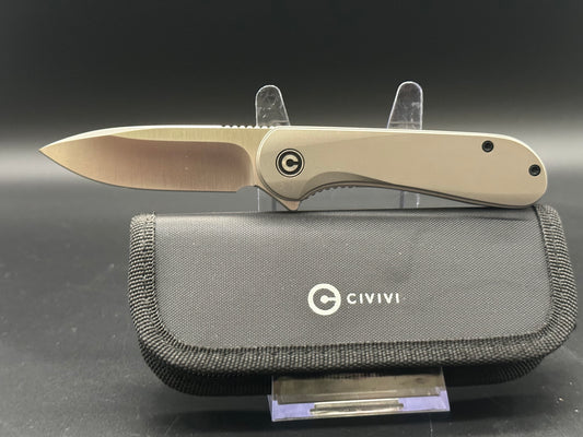 Civivi Elementum Flytanium Ti scales