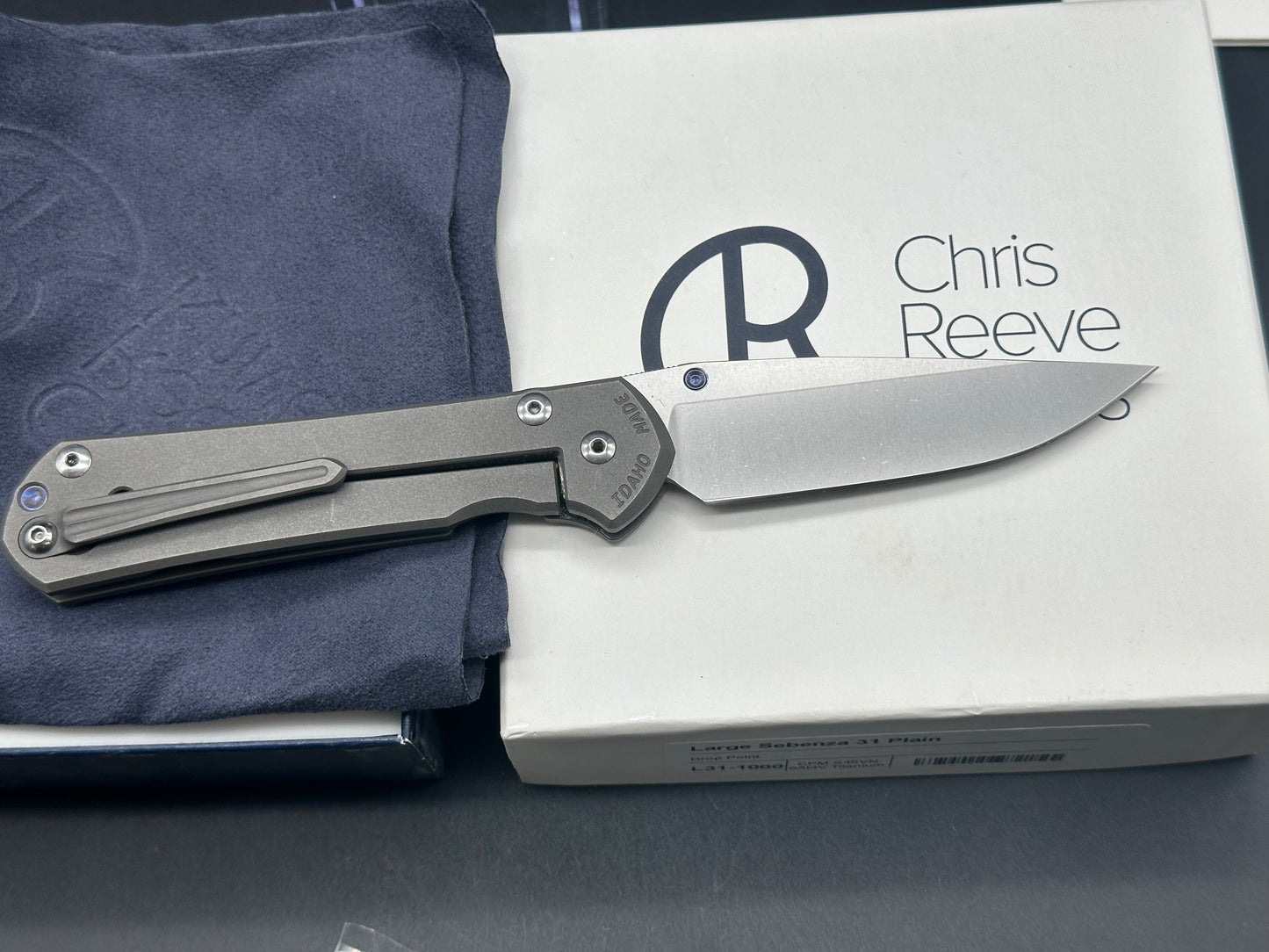 Chris Reeves CRK Large Sebenza 31 w/S45VN blade