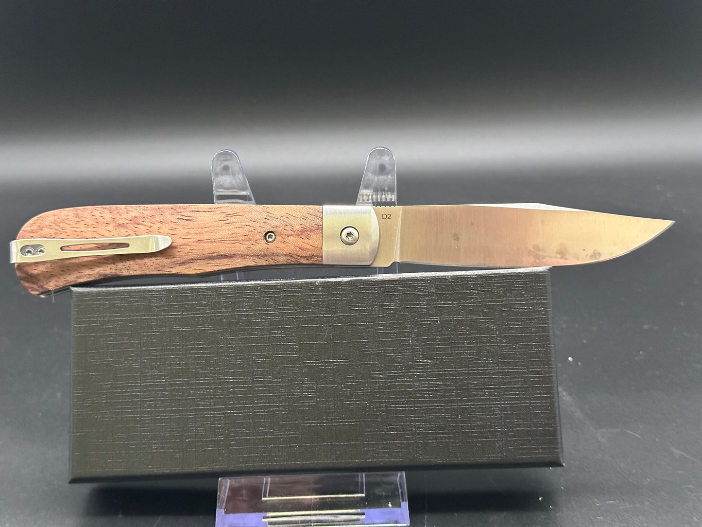 Boker Plus 01BO181 Bonfire Bubinga wood scales w/D2 blade