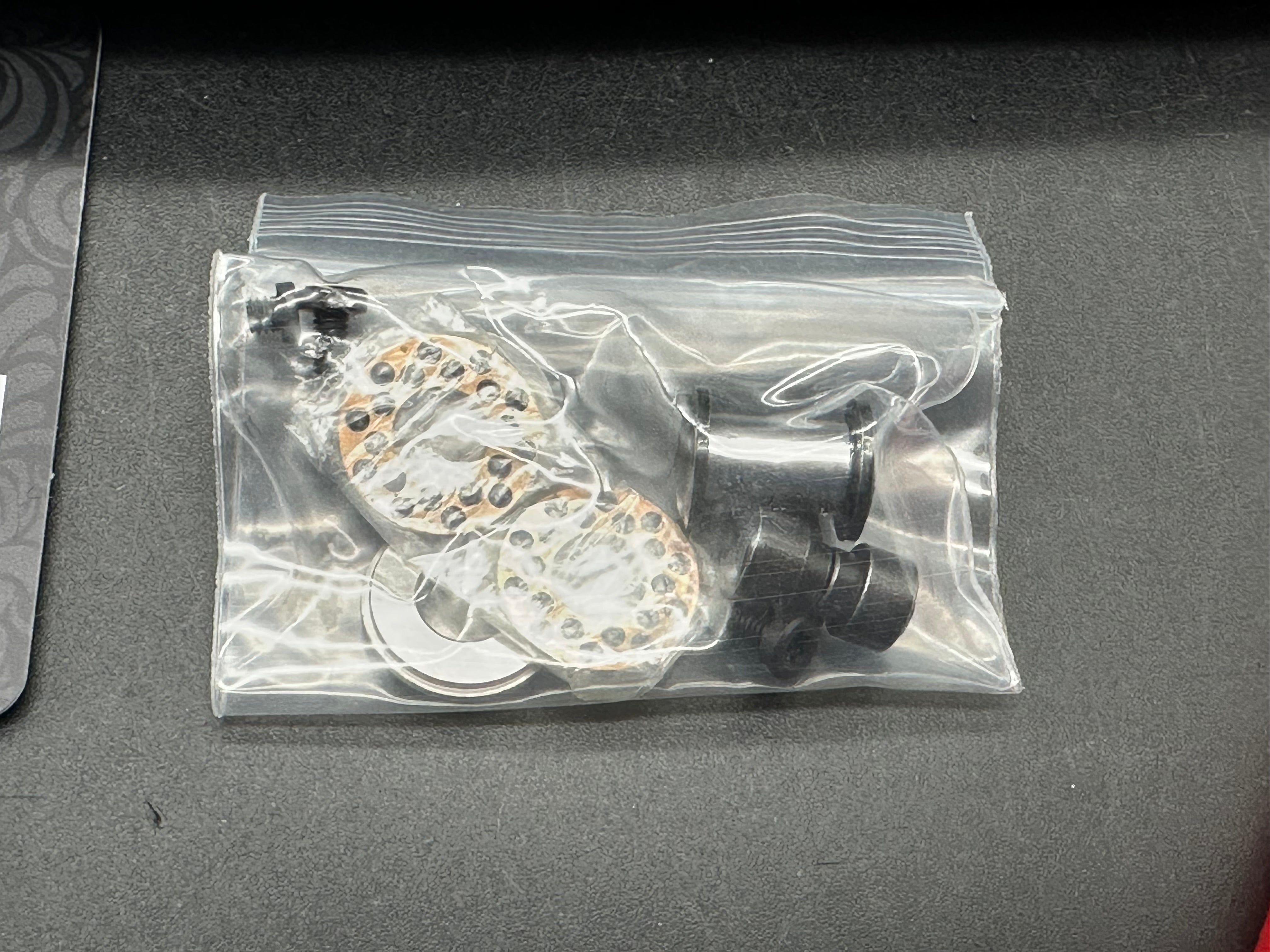 CKF Snafu 4.0 Medium #147, Blasted Hollow Ground M398 Blade with Satin Flats,Integral Titanium Handles with Carbon Fiber Inlays