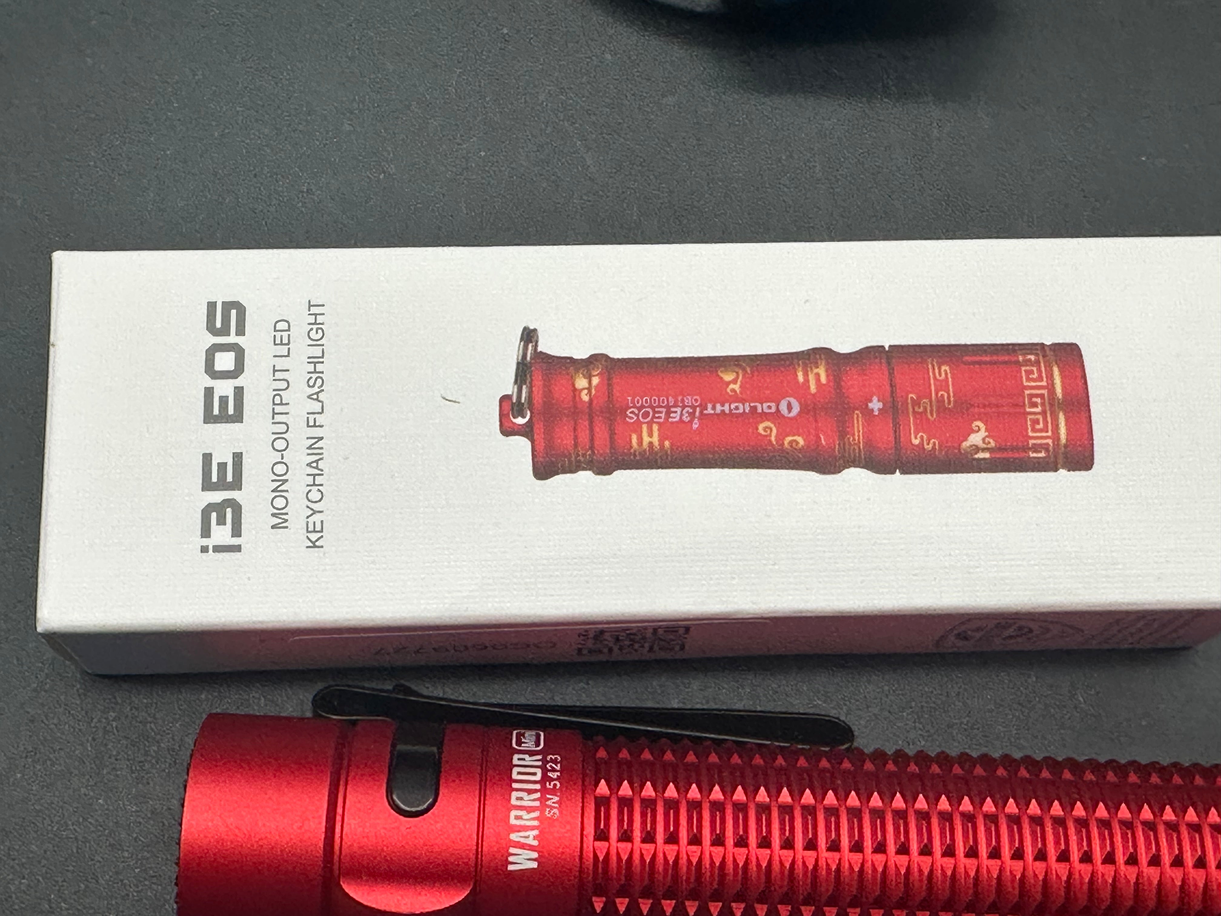 Olight Red Warrior Mini W/Red I3E