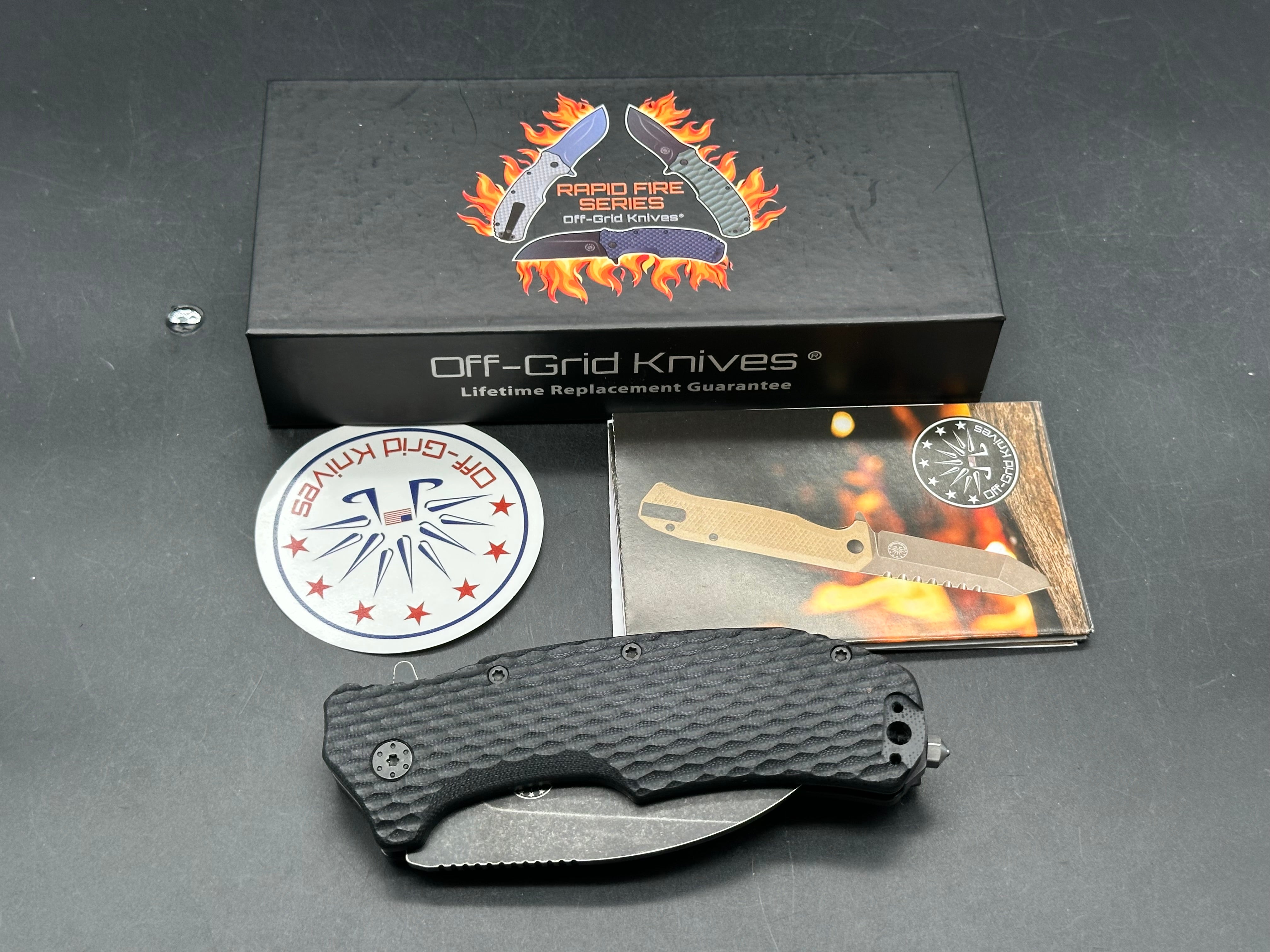 Off Grid Knives - Rapid Fire Rescue