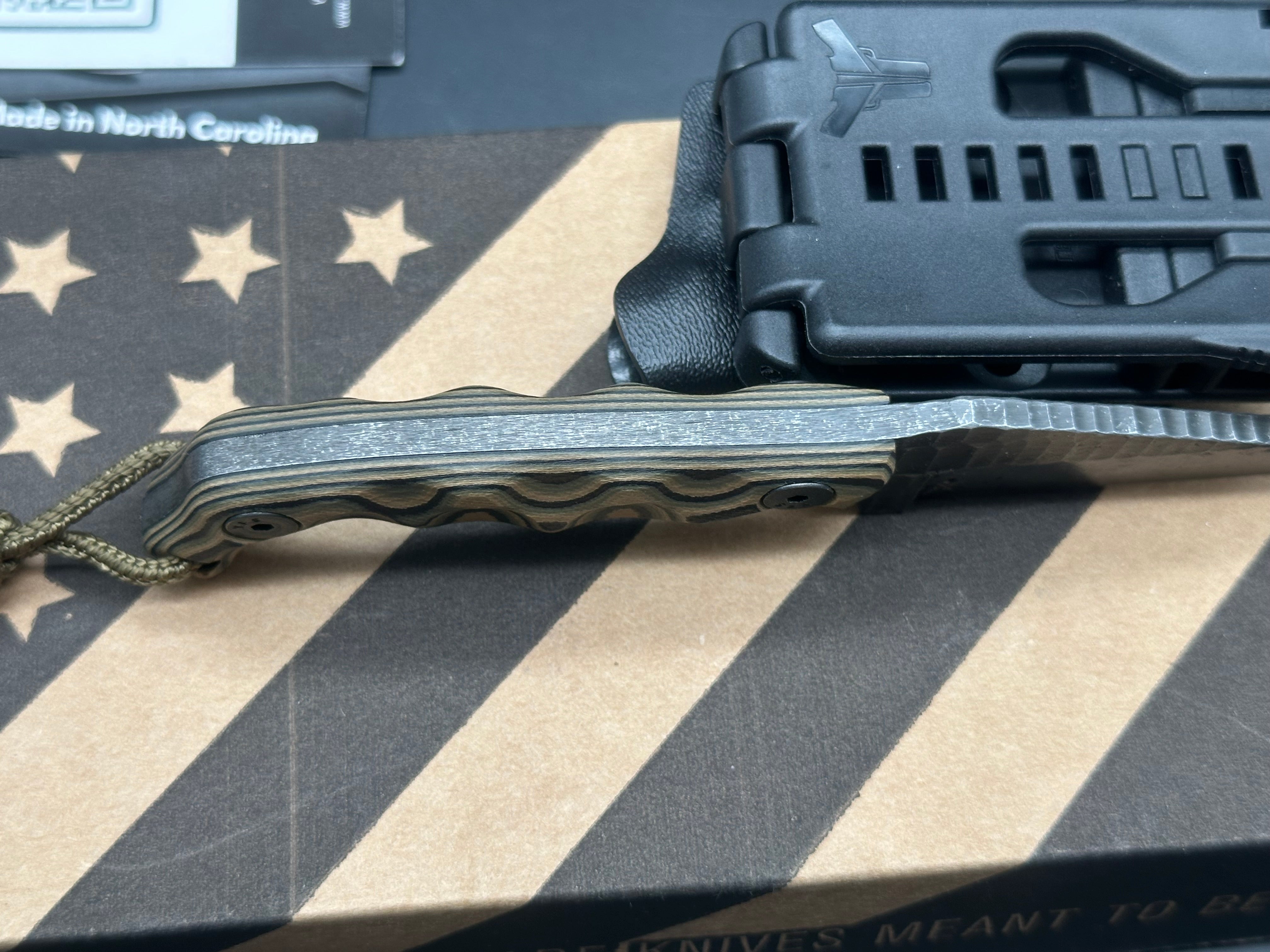 Stroup Knives Mini Fix Camo G-10