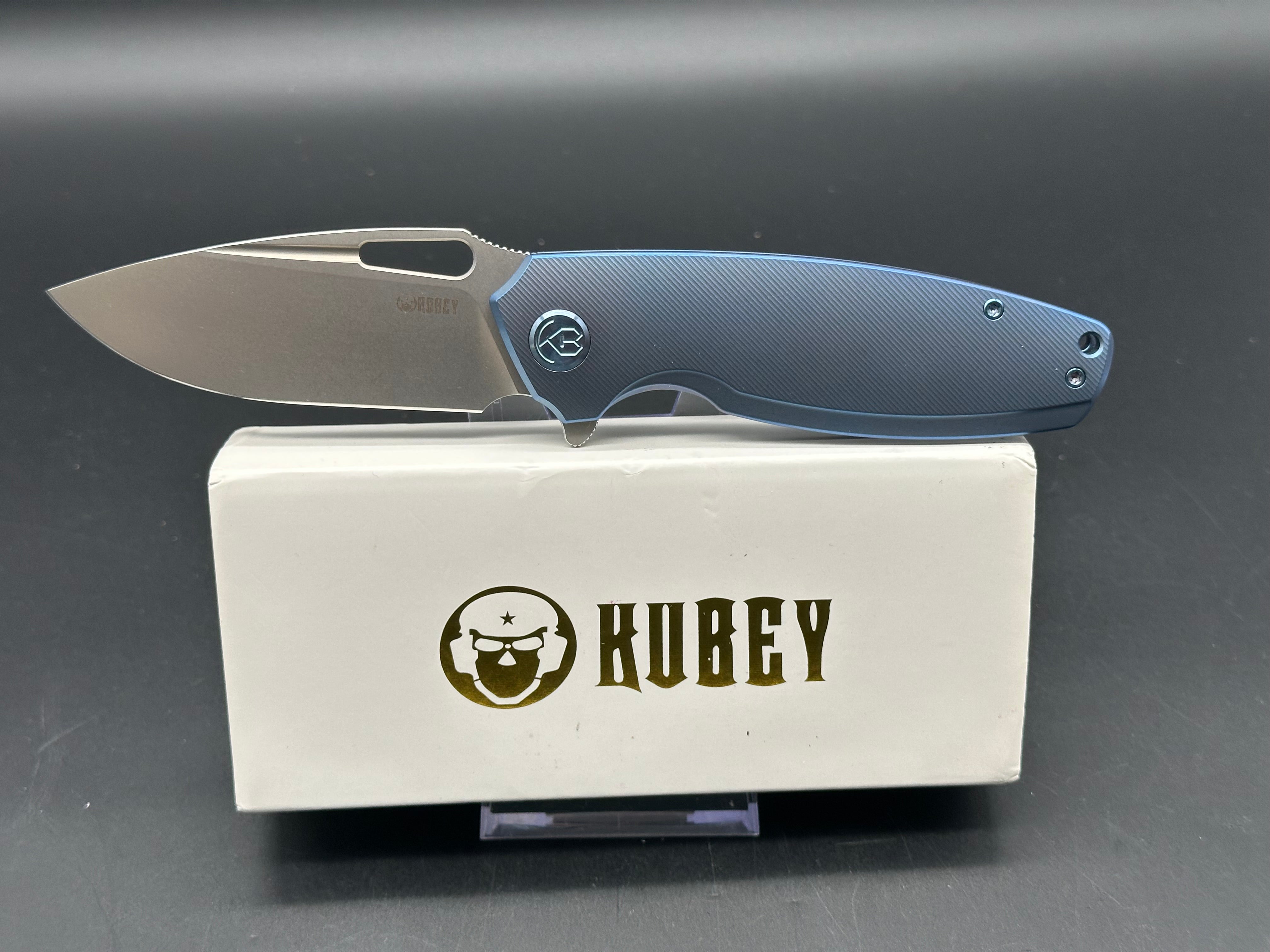 Kubey Titus blue titanium