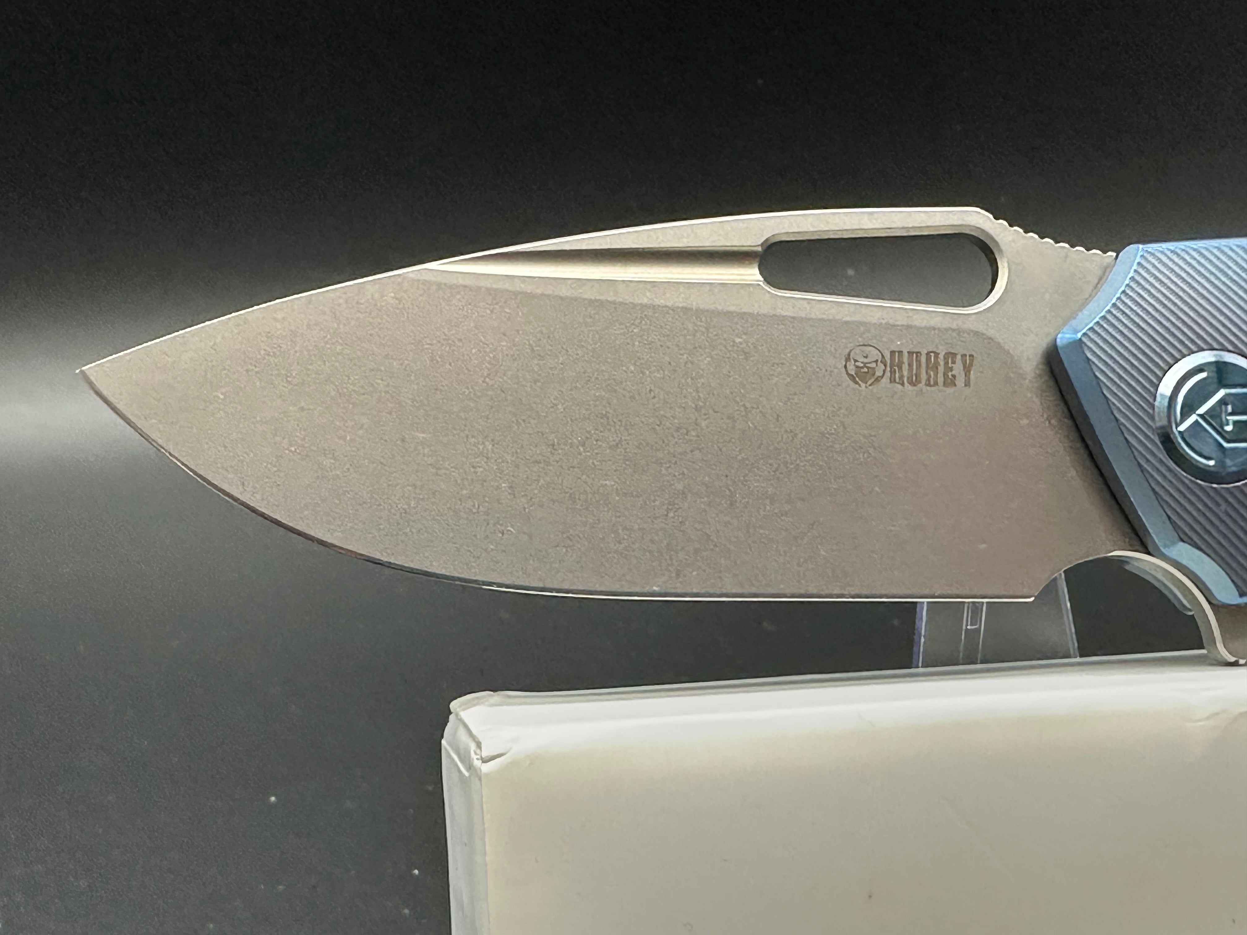 Kubey Titus blue titanium