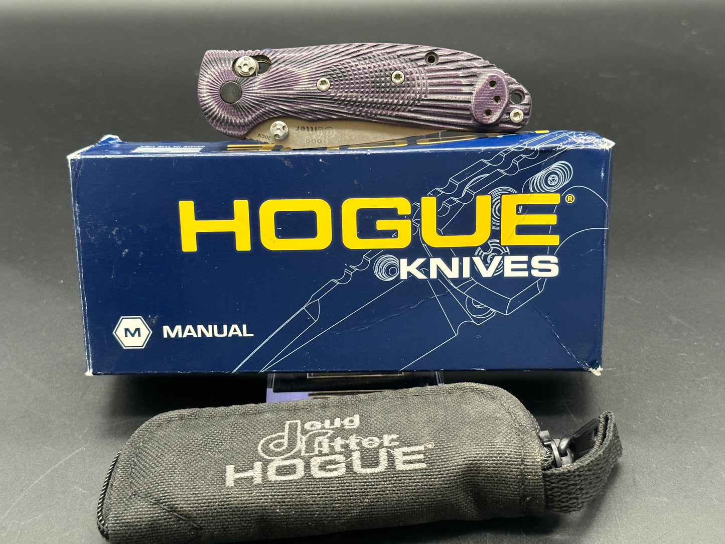 Doug Ritter Mini-RSK® MK1-G2 Knifeworks Exclusive - G-Mascus® Purple G-10