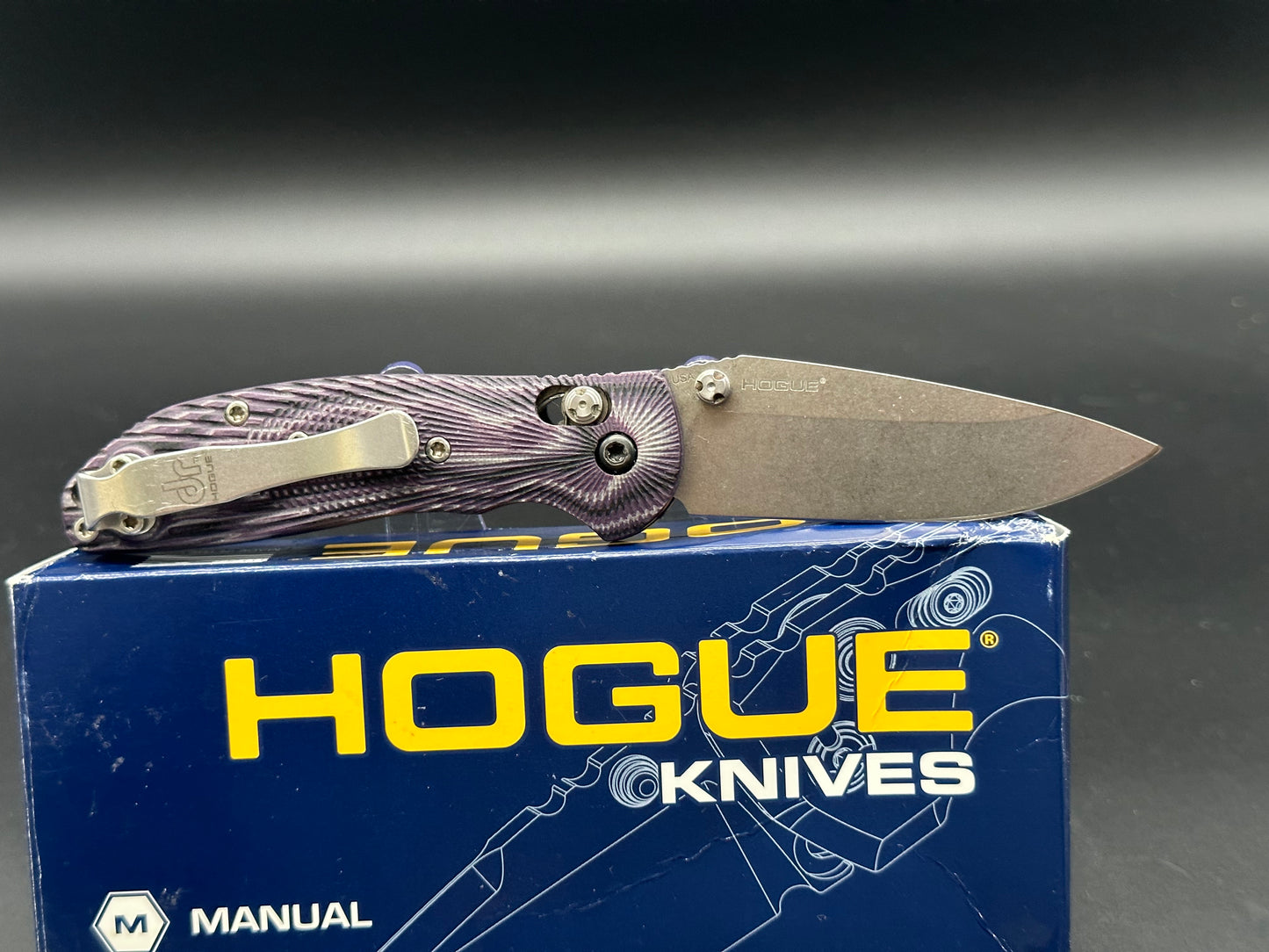 Doug Ritter Mini-RSK® MK1-G2 Knifeworks Exclusive - G-Mascus® Purple G-10