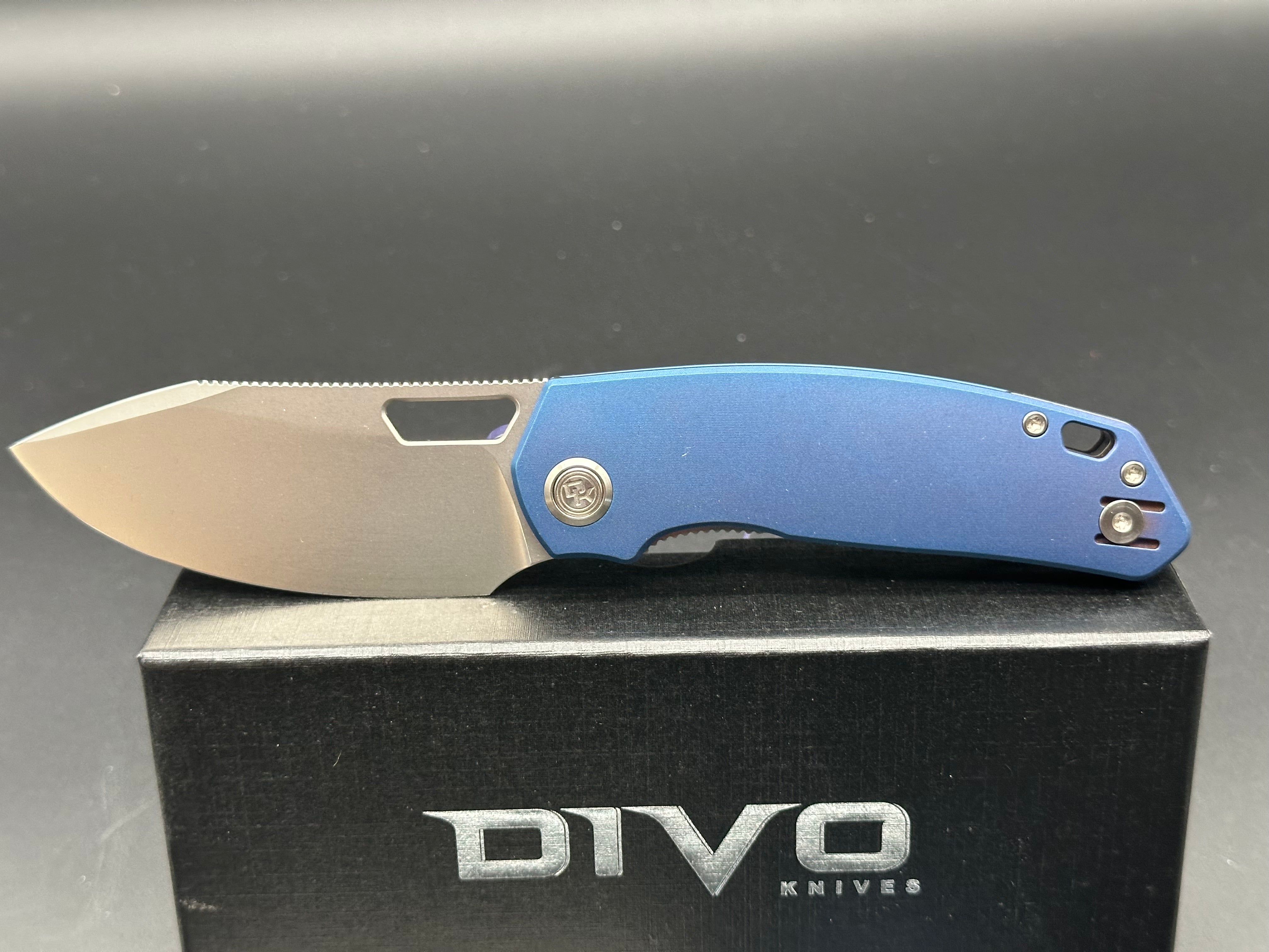 Divo growler 2 blue aluminum