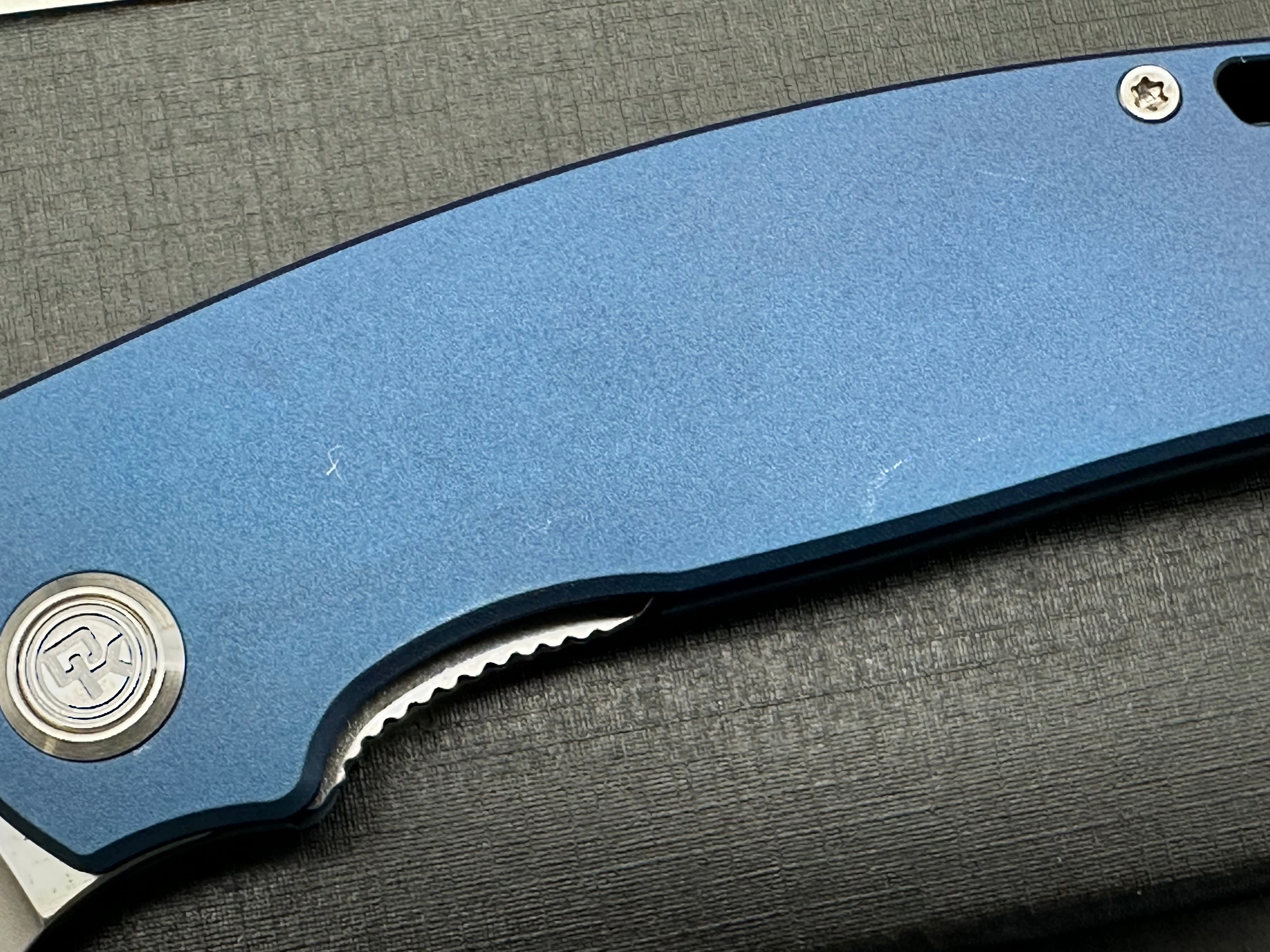 Divo growler 2 blue aluminum
