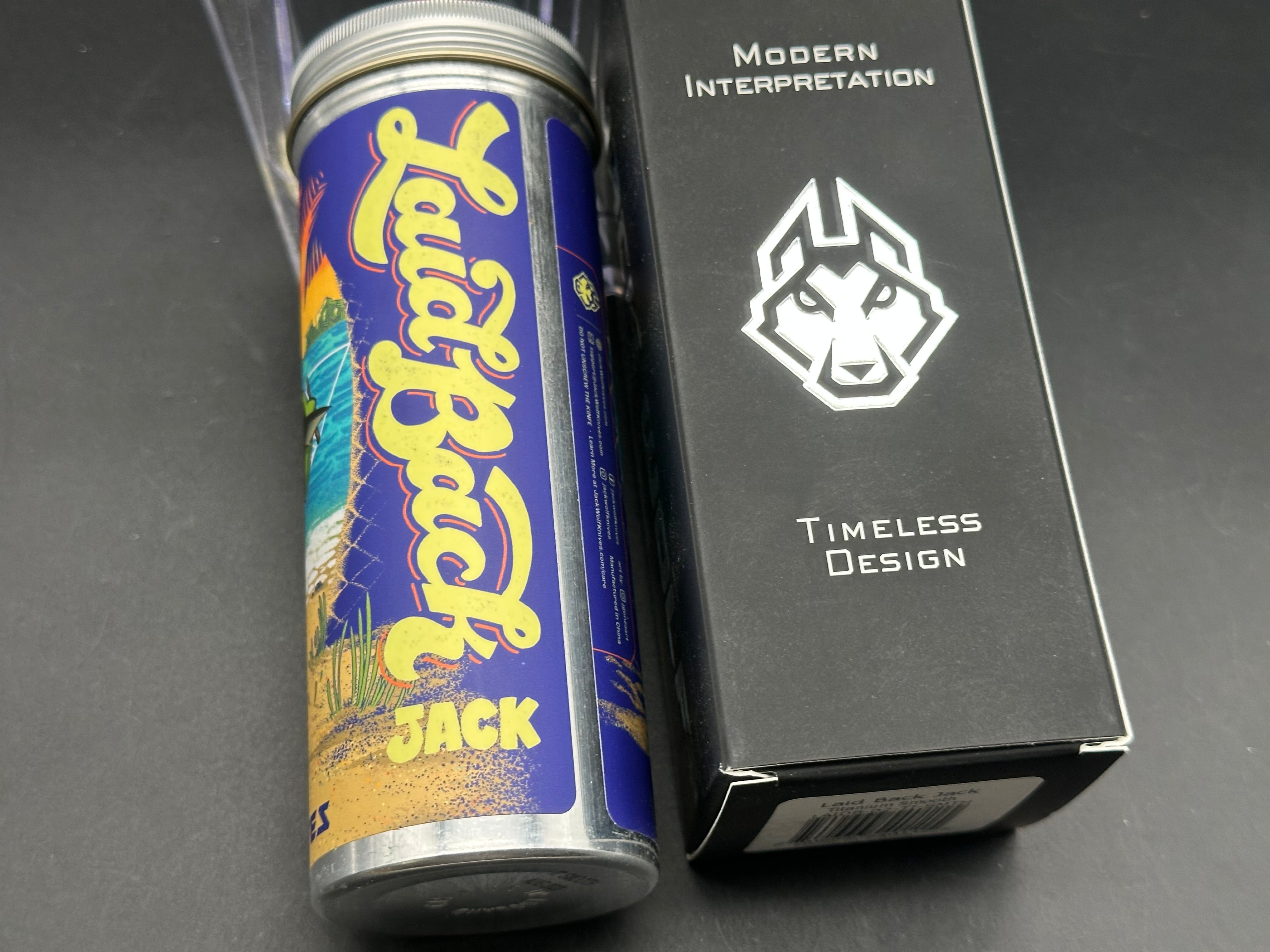 Jack Wolf LAID BACK JACK - TITANIUM SMOOTH