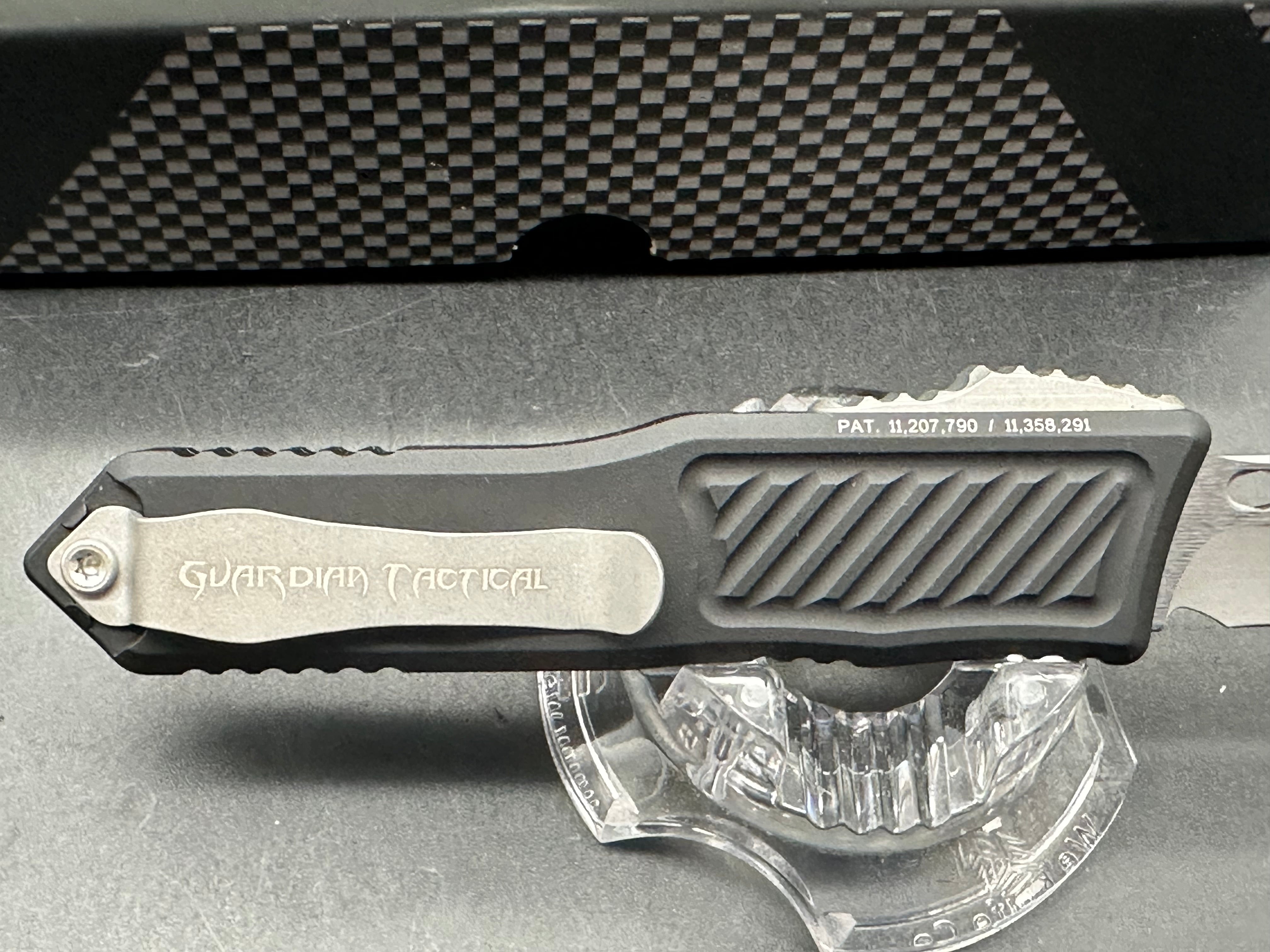 Guardian Tactical GTX-025 OTF Automatic Knife (2.5") numbered Blade Show Special