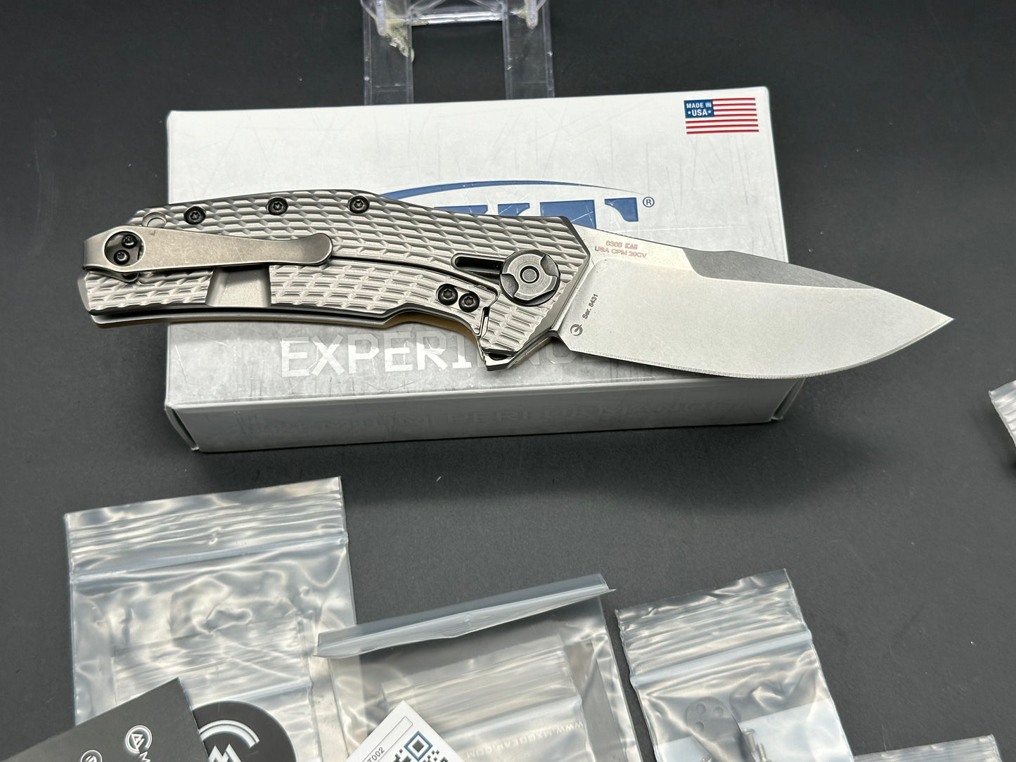 Zero Tolerance ZT 0308 Flipper Knife Coyote G10 (3.75" Stonewash)