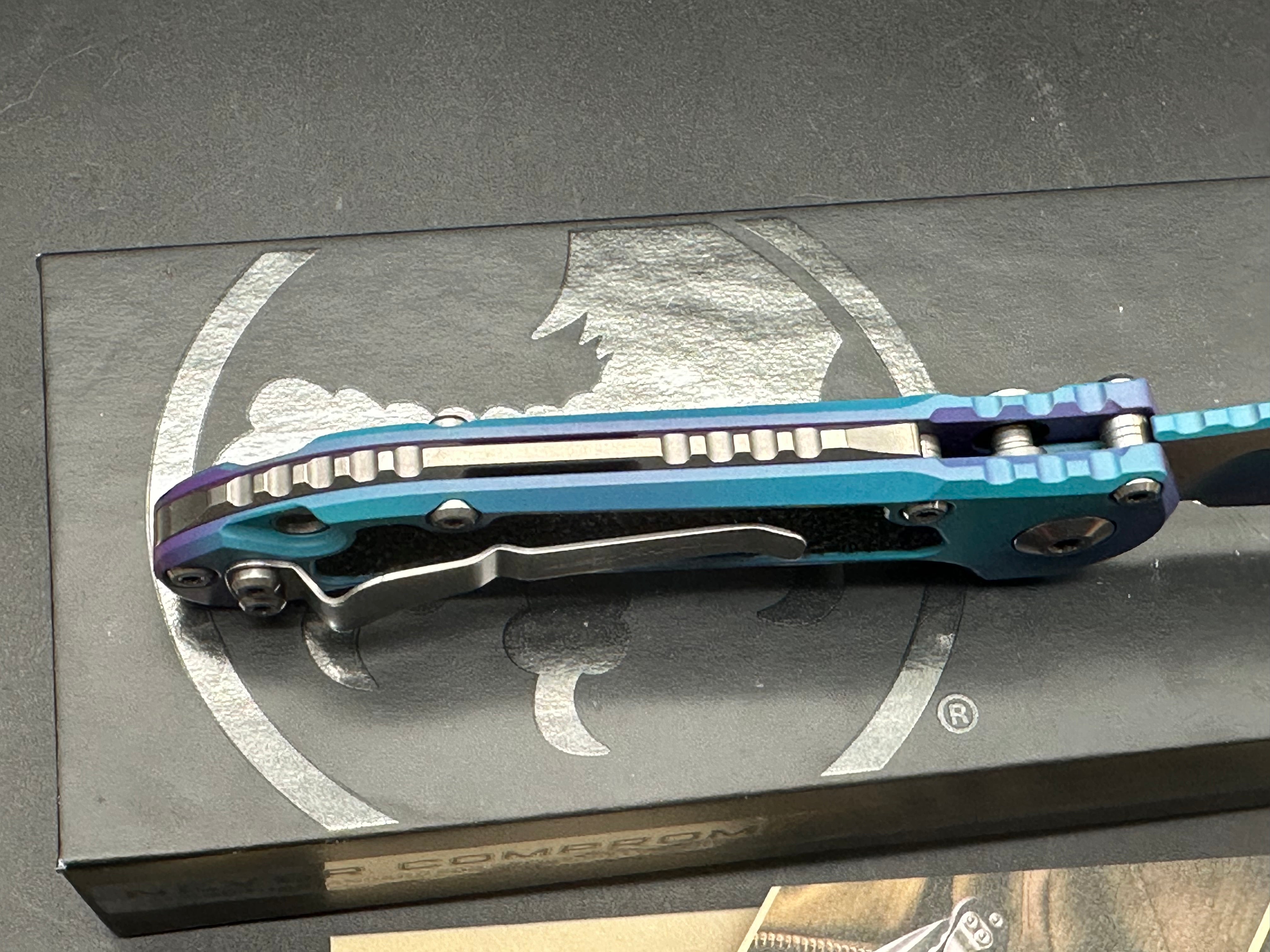 Microtech LUDT Gen III T/E SS Automatic Knife Aurora Al (3.5" Aurora)