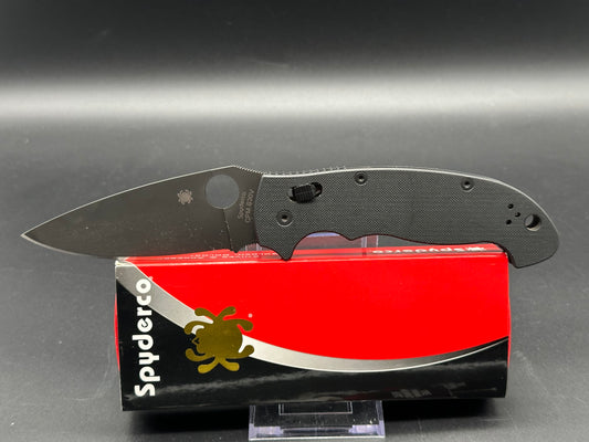 Spyderco Manix 2 XL Black G-10 Knife (3.88" Black)