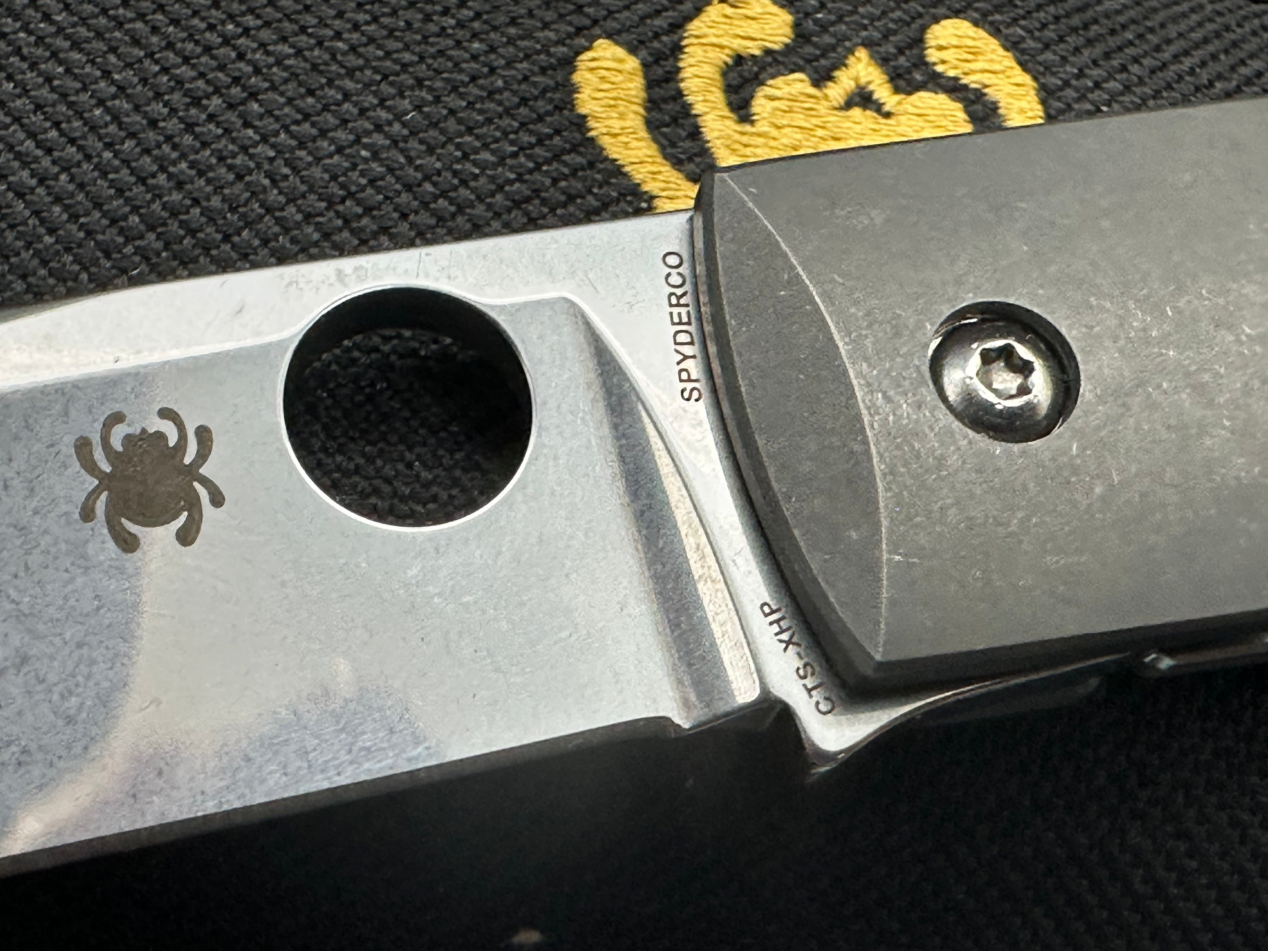 Spyderco SwayBack Frame Lock Knife (3.53" Stonewash XHP) C249TIP