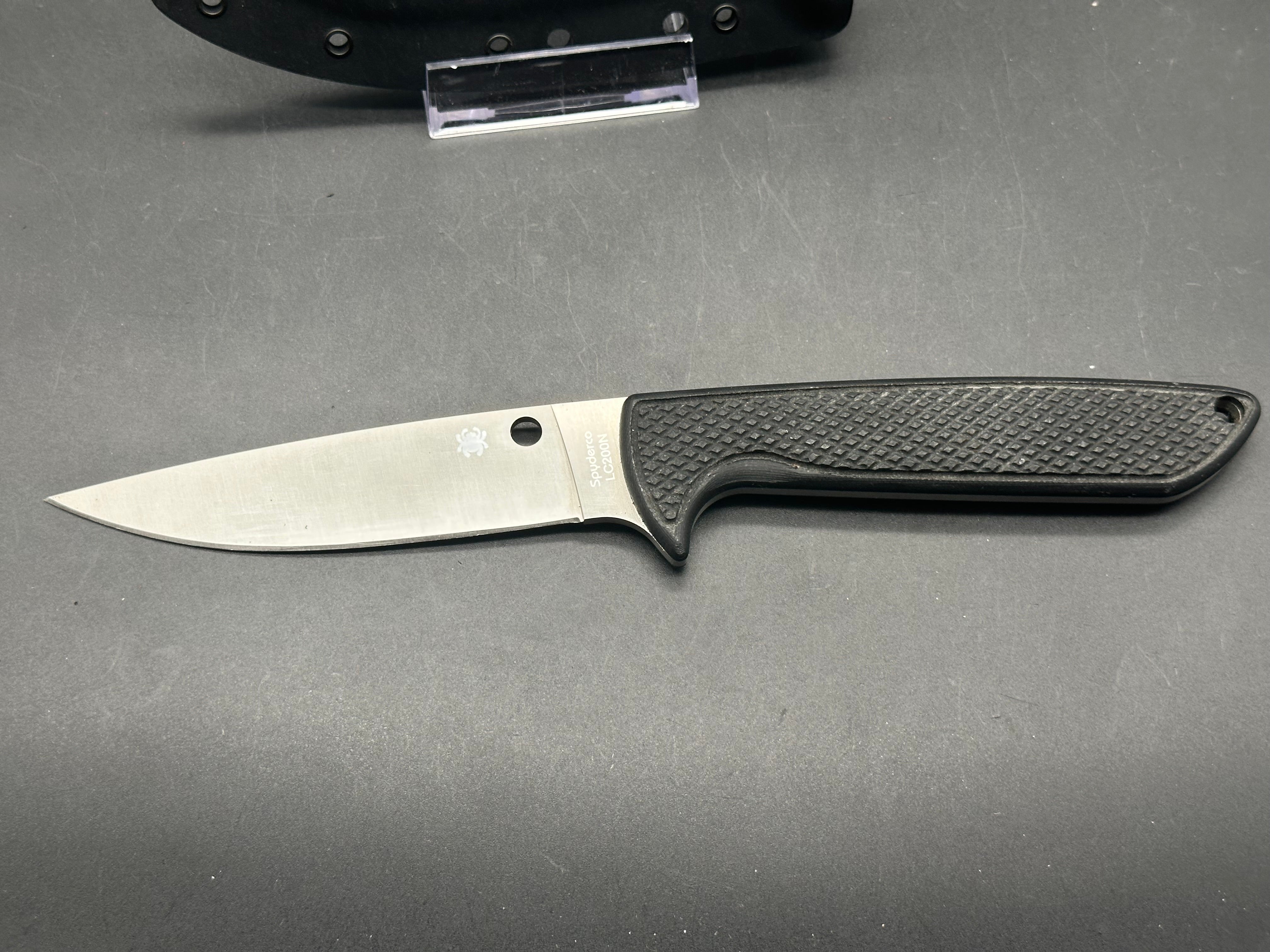 Spyderco Waterway Fixed blade LC200N blade