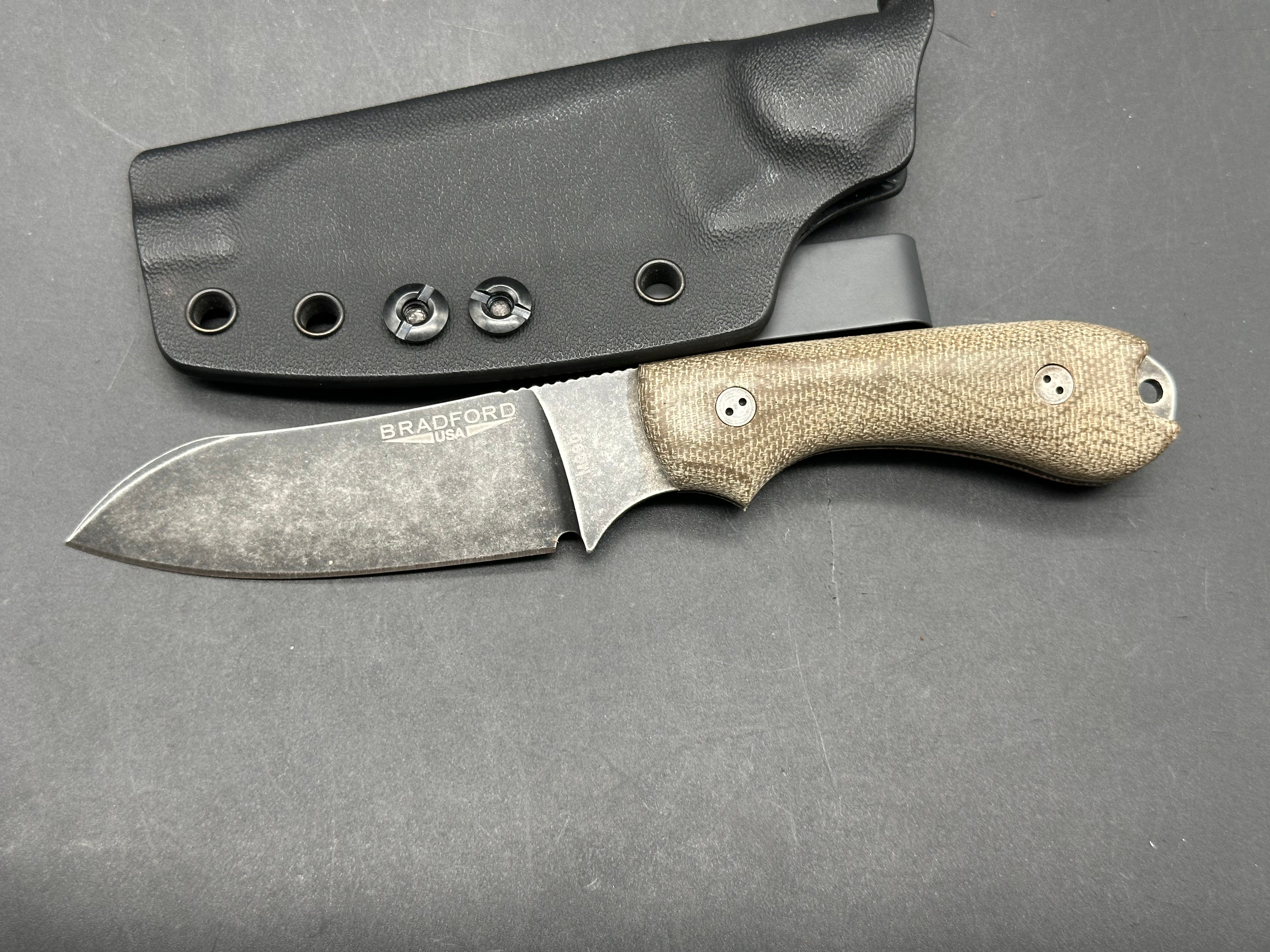 Bradford Knives - Guardian 3.5 Sheepsfoot fixed blade