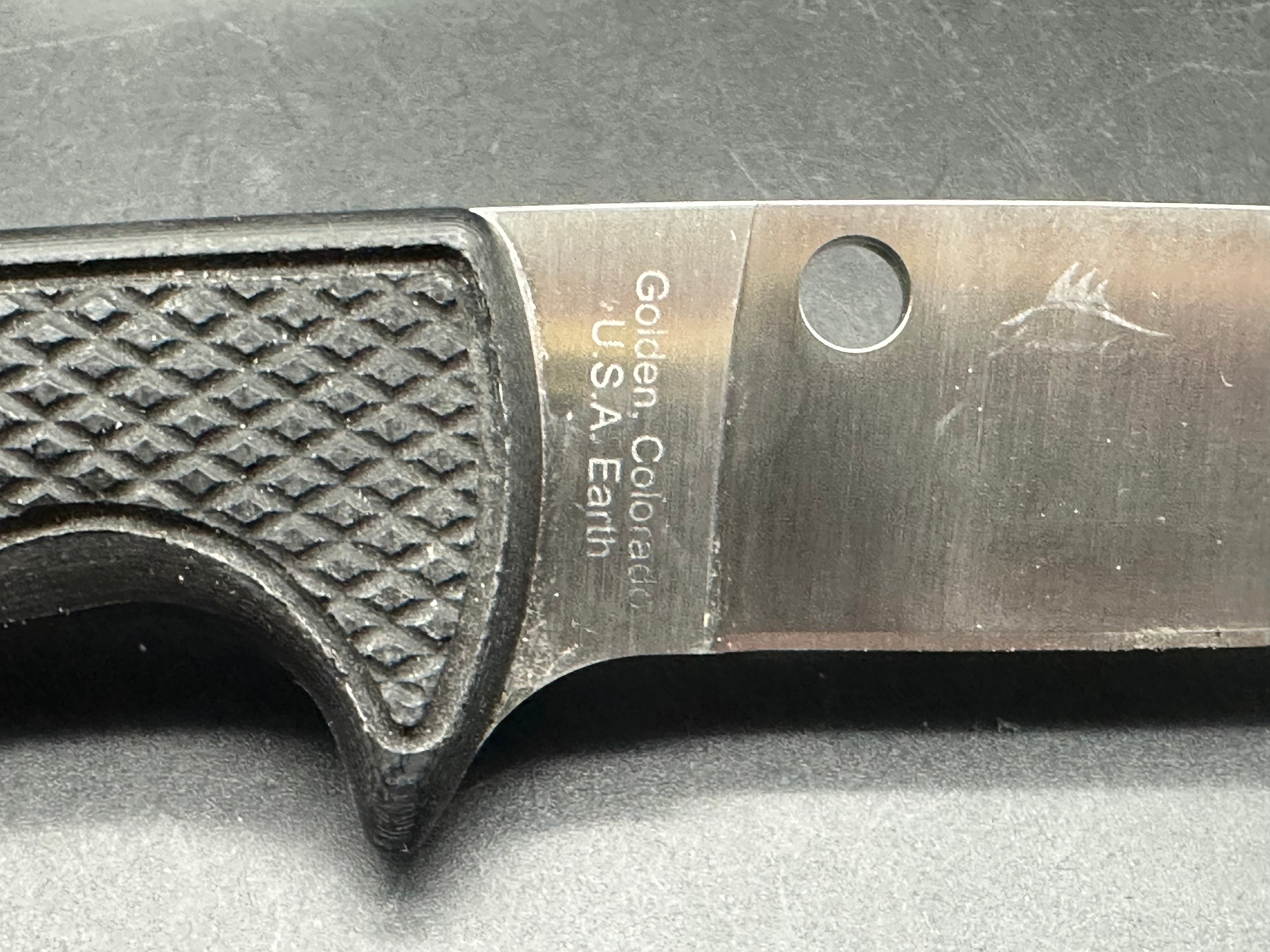 Spyderco Waterway Fixed blade LC200N blade