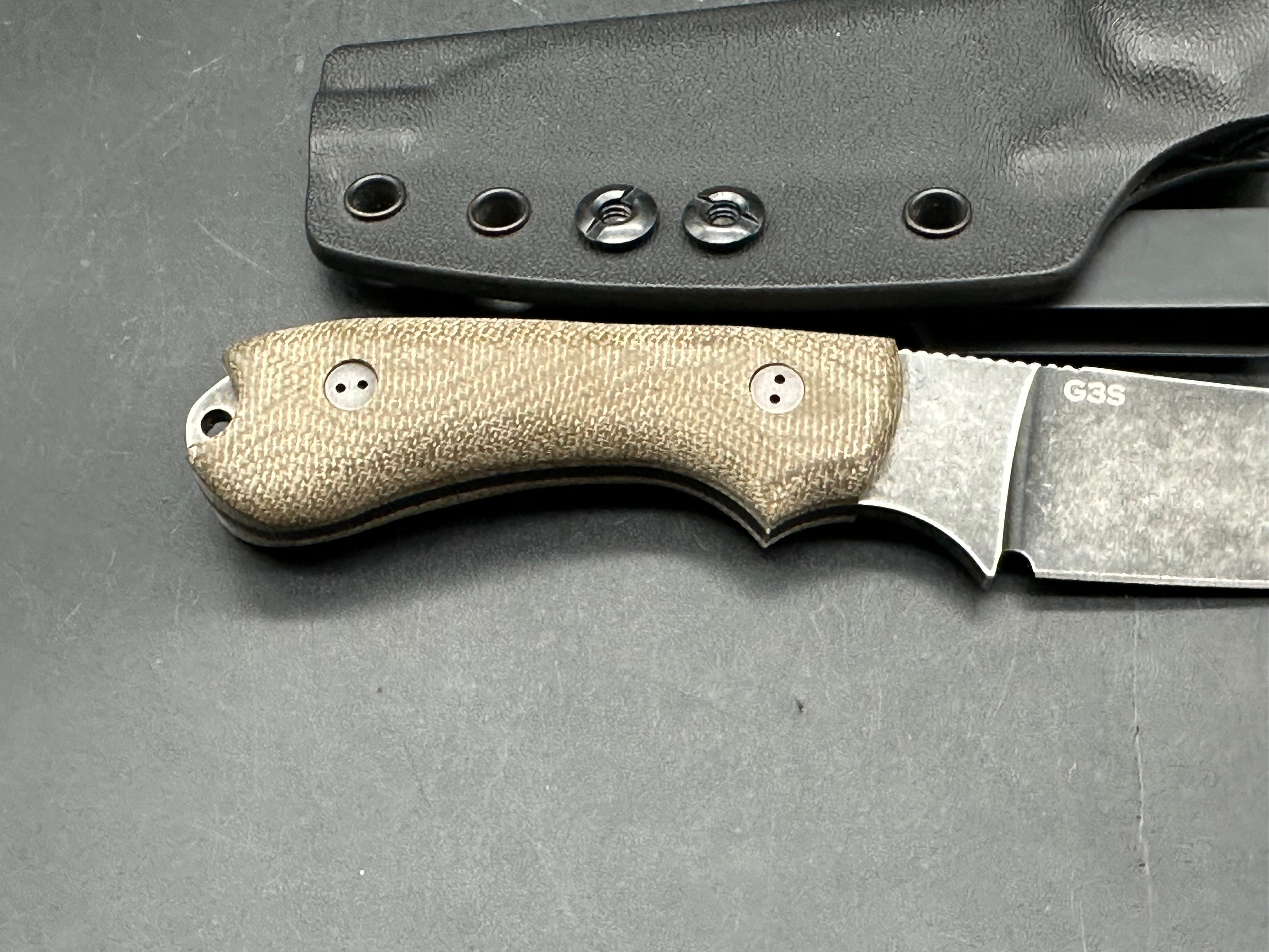 Bradford Knives - Guardian 3.5 Sheepsfoot fixed blade