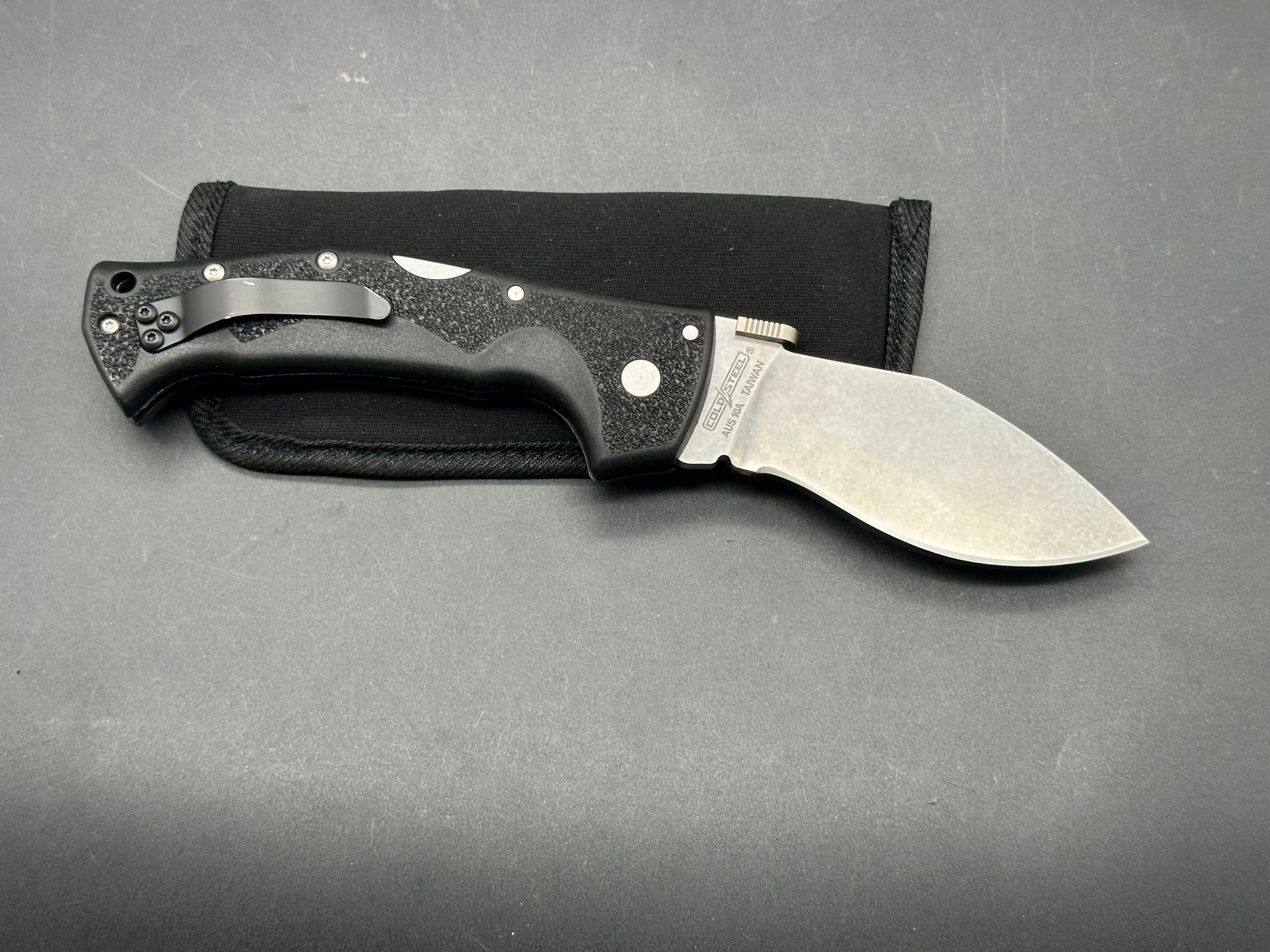 Cold Steel Rajah III Folding Knife (3.5" Stonewash)