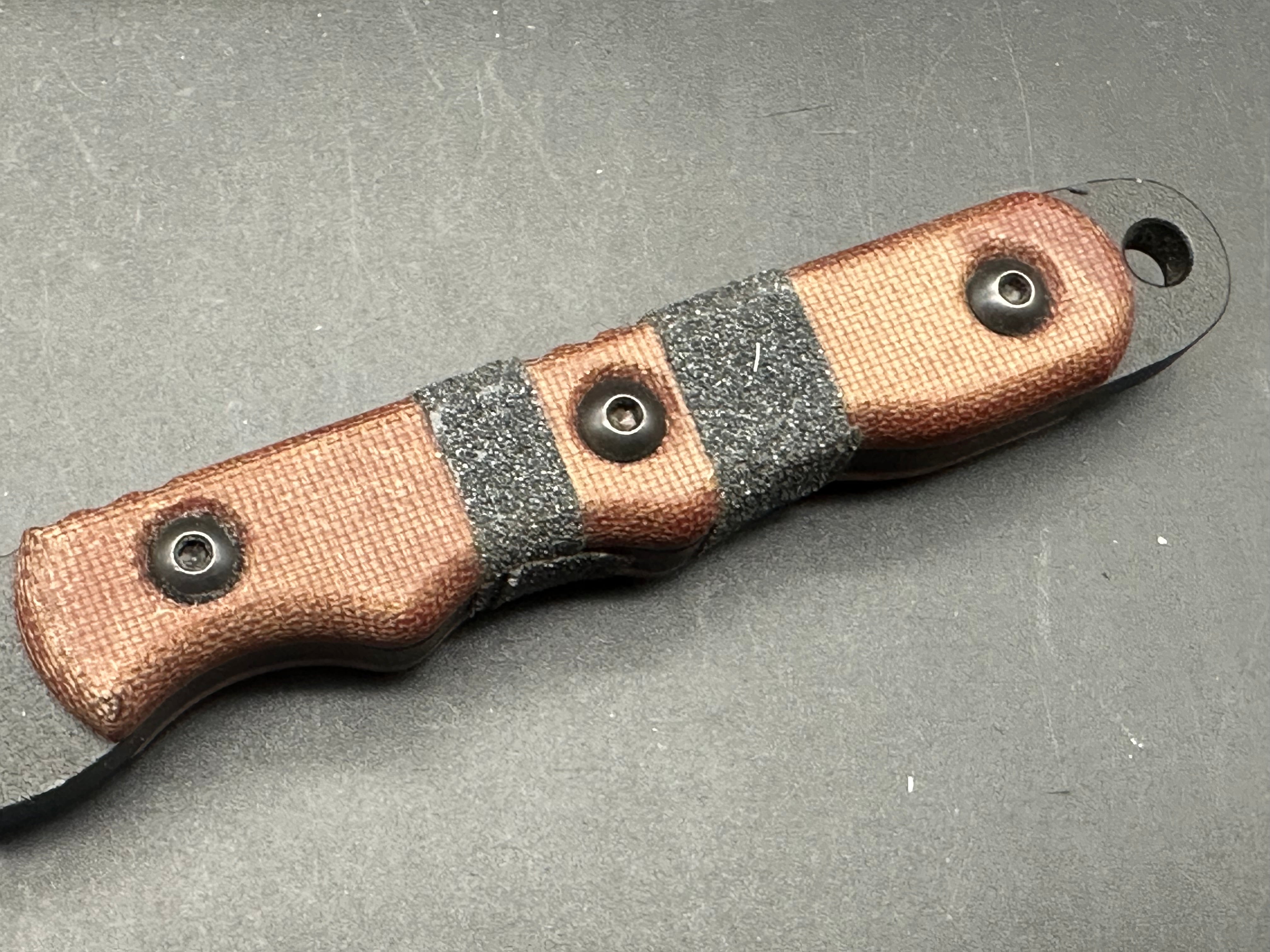 TOPS Knives Ranger Bootlegger 2 Fixed Blade Knife (5" Black Plain)