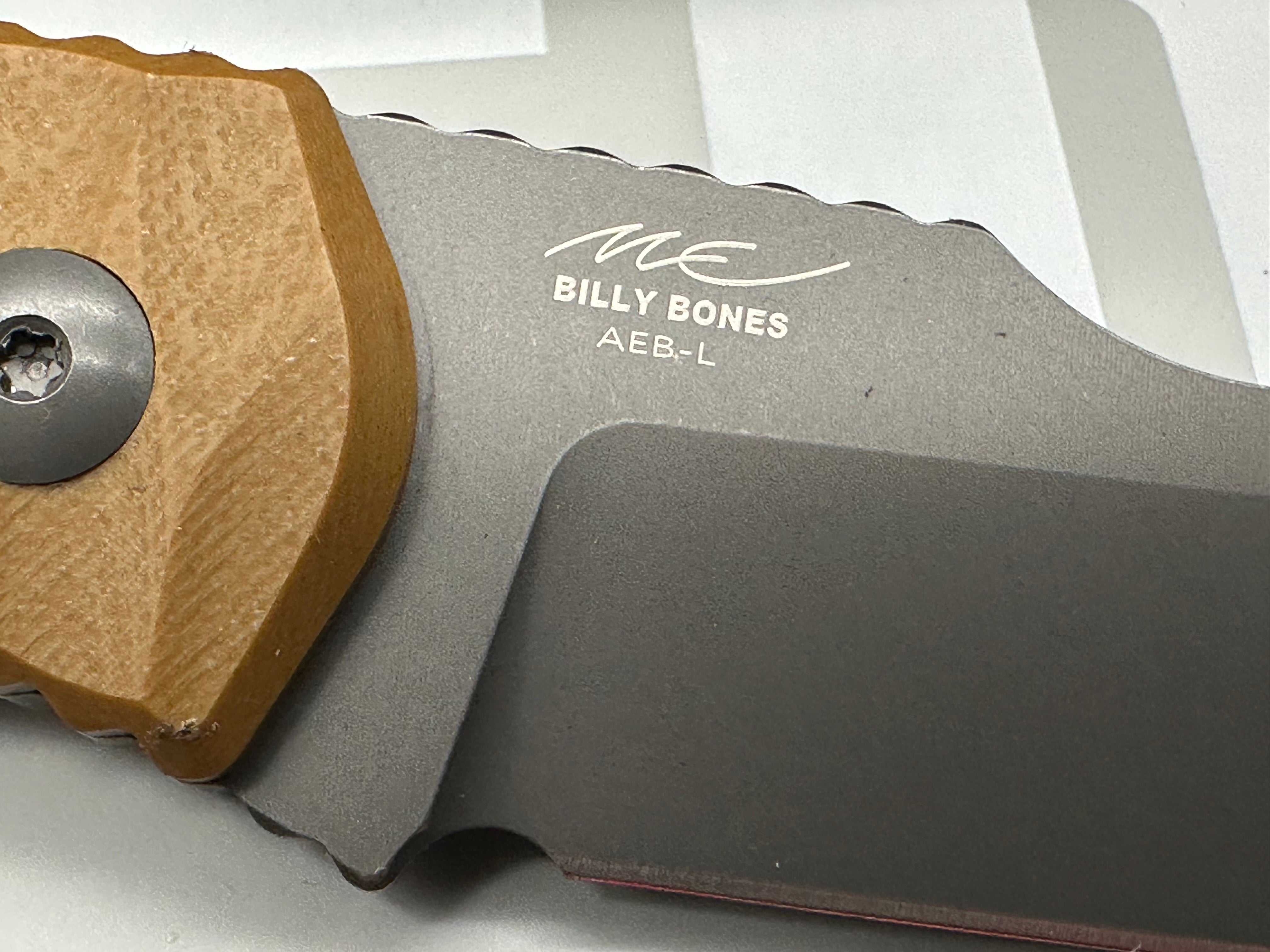 Kizer Billy Bones | Deep-Grooved G10 Handle｜Lightweight Tactical | AEB-L | Fixed Blade