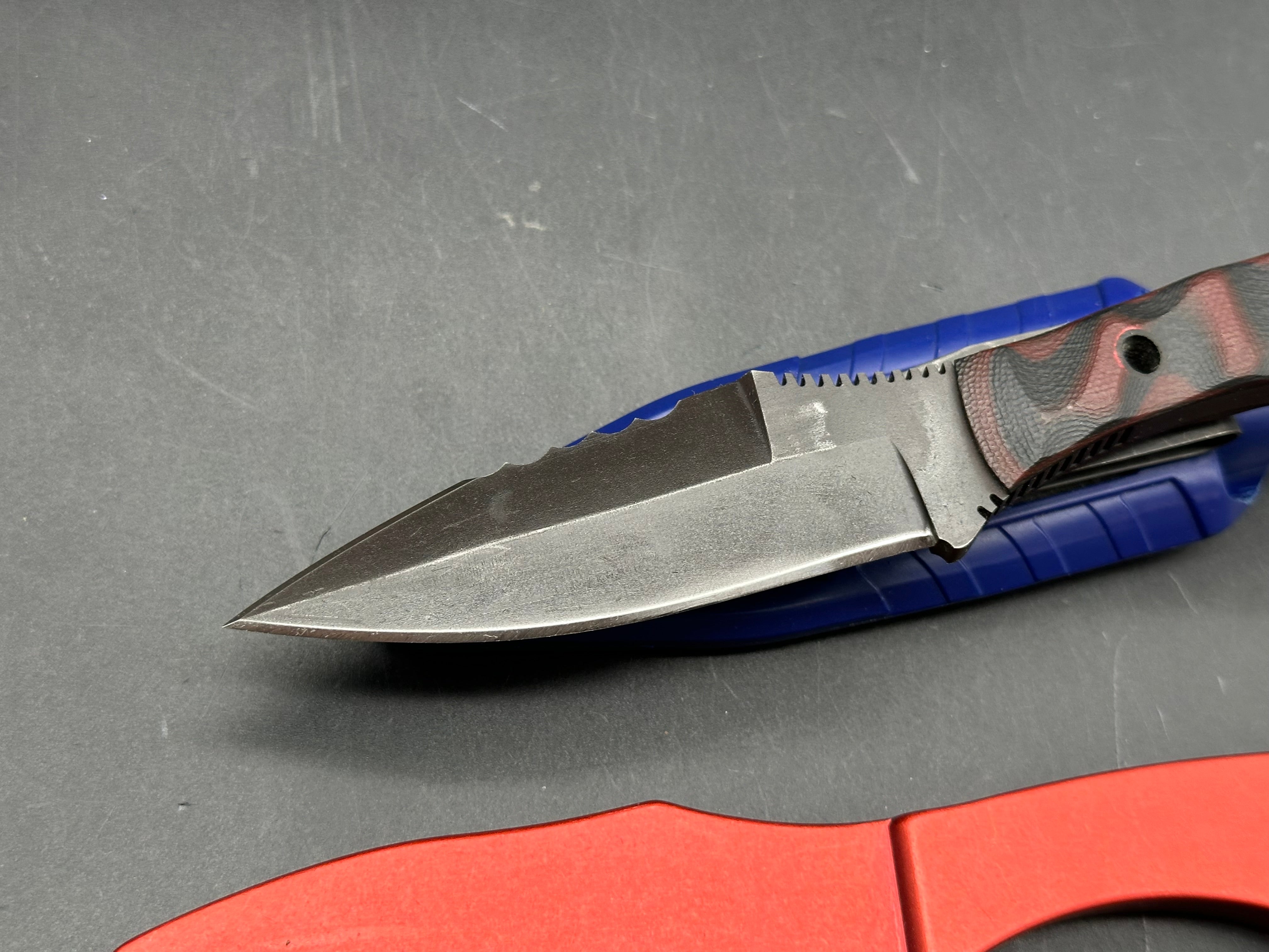 Dynamis Alliance - Razorback fixed blade W/trainer