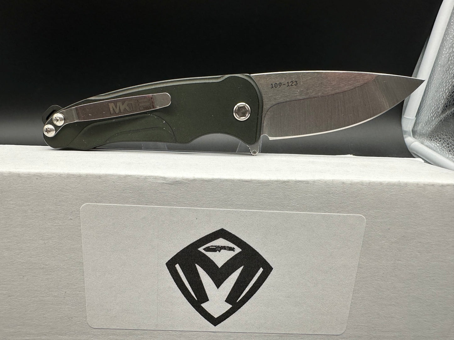 Medford Smooth Criminal S35VN, Green Aluminum