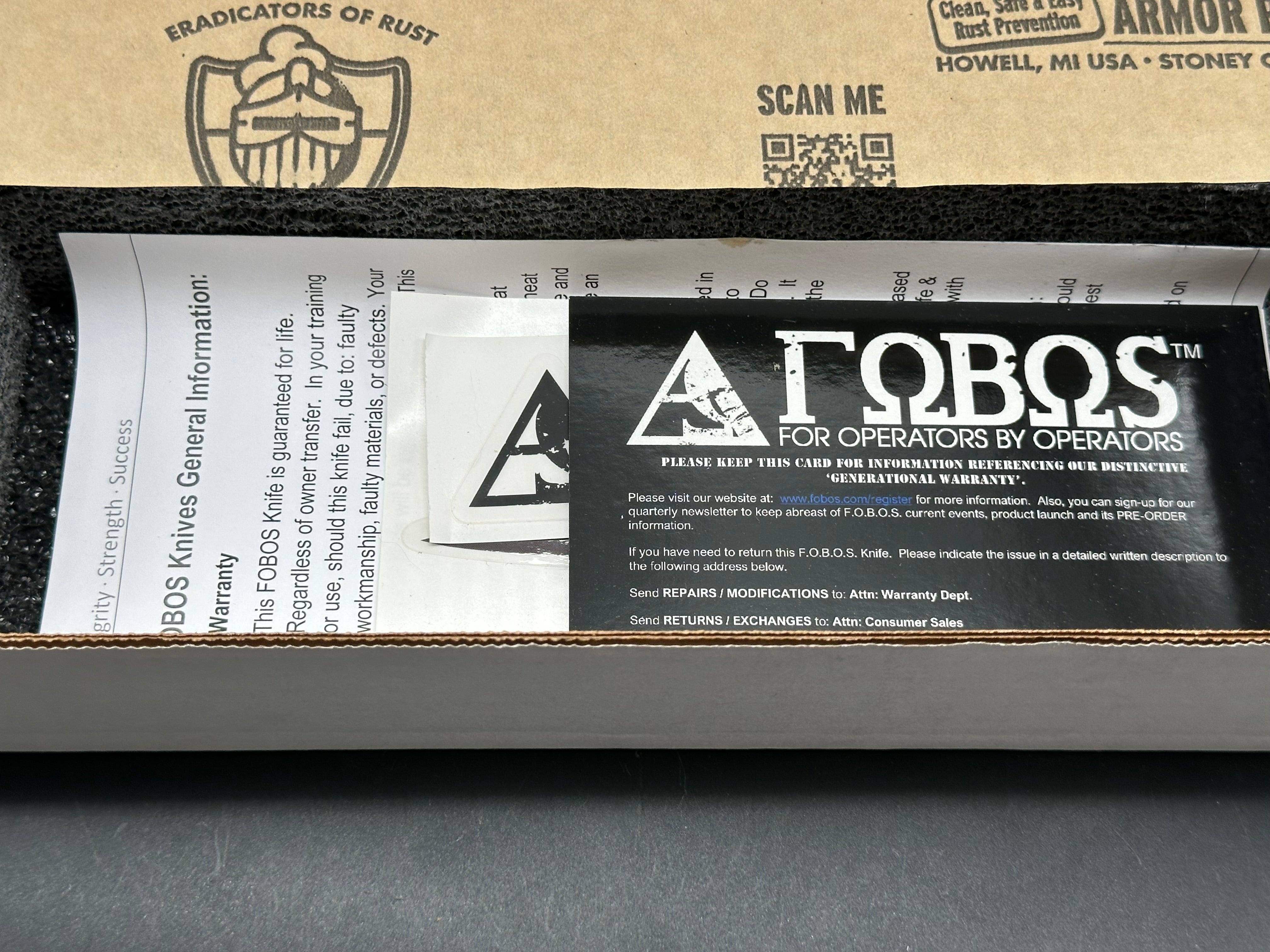 FOBOS - Alaris fixed blade