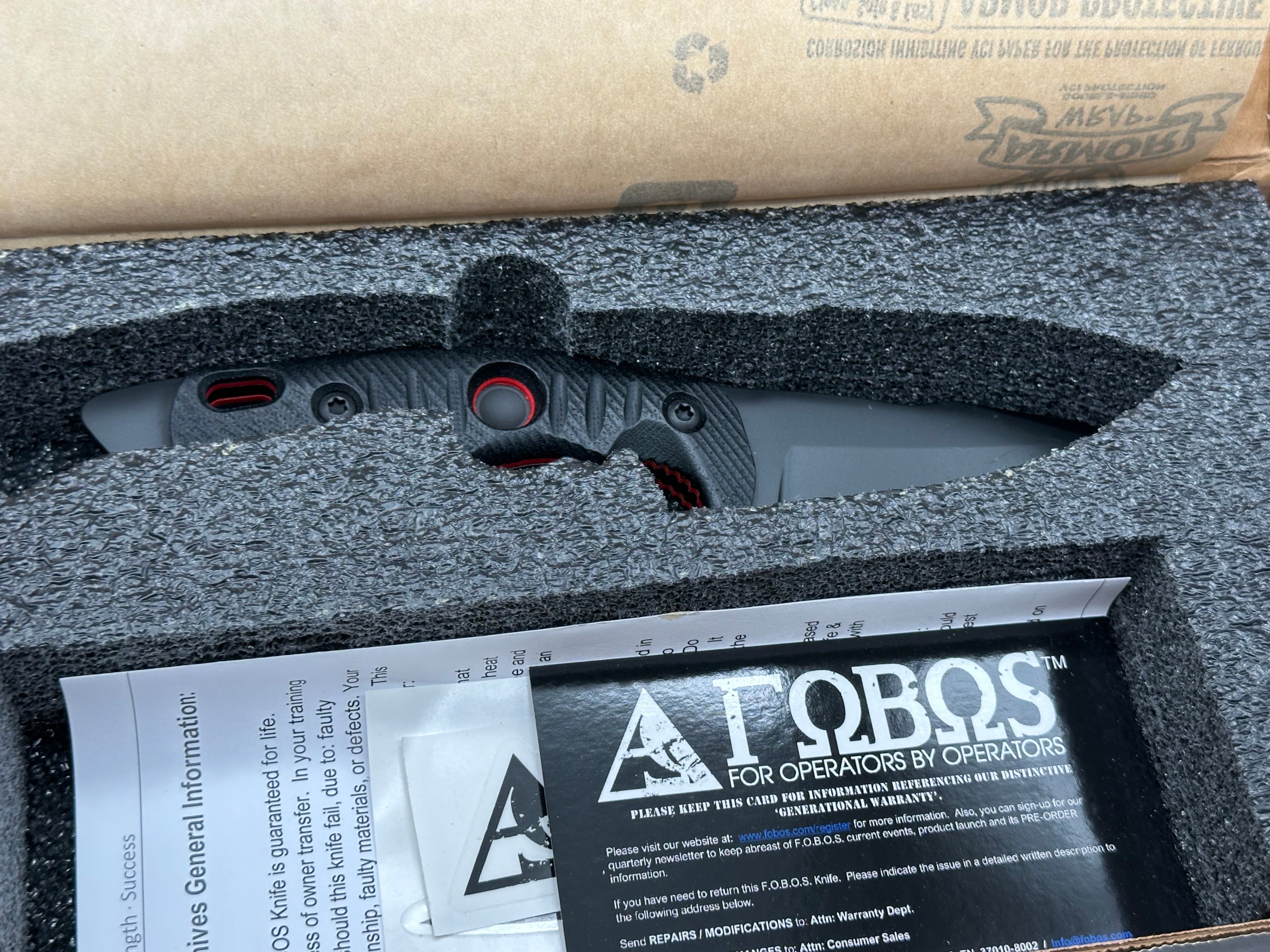 FOBOS - Alaris fixed blade